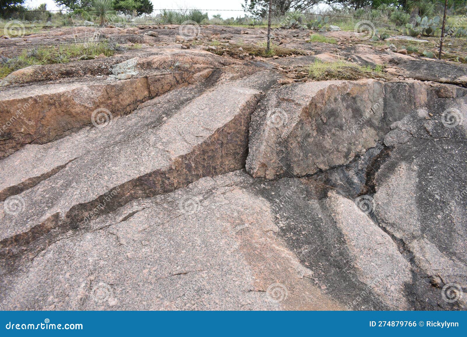 South Texas Hill Country Granite Stock Photo Image of ruins, cliff