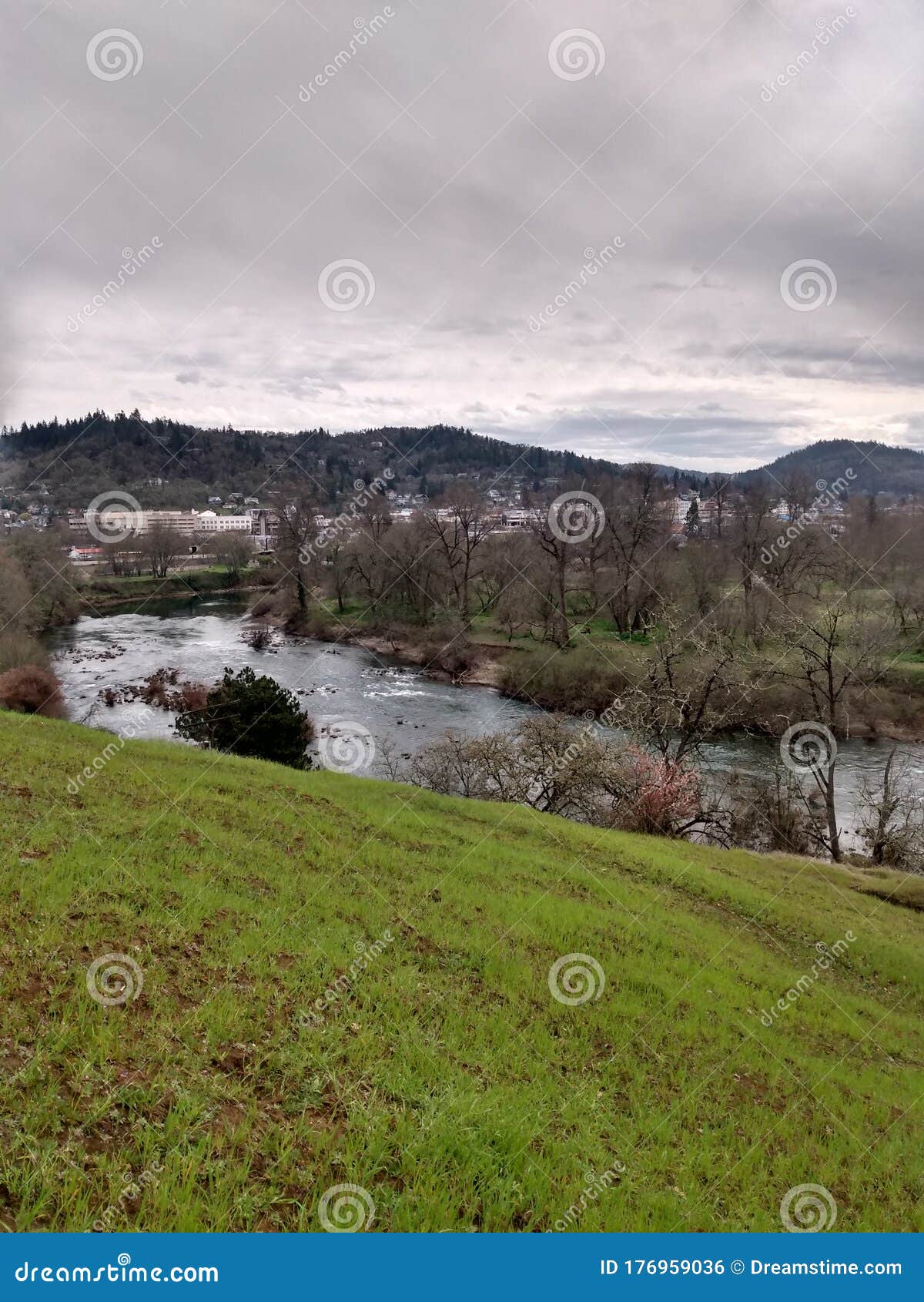 South Umpqua River Gaddis Park Stock Photo Image of gaddis, river