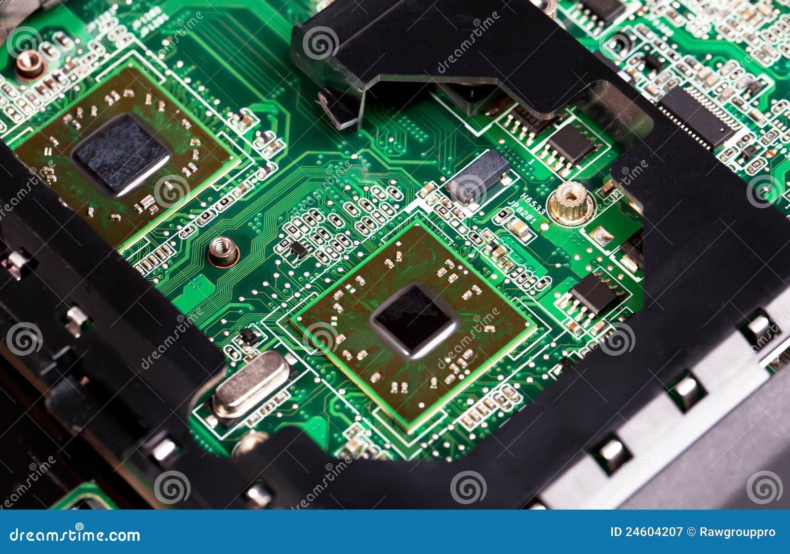 Southbridge De La Computadora Portátil Imagen de archivo Imagen de