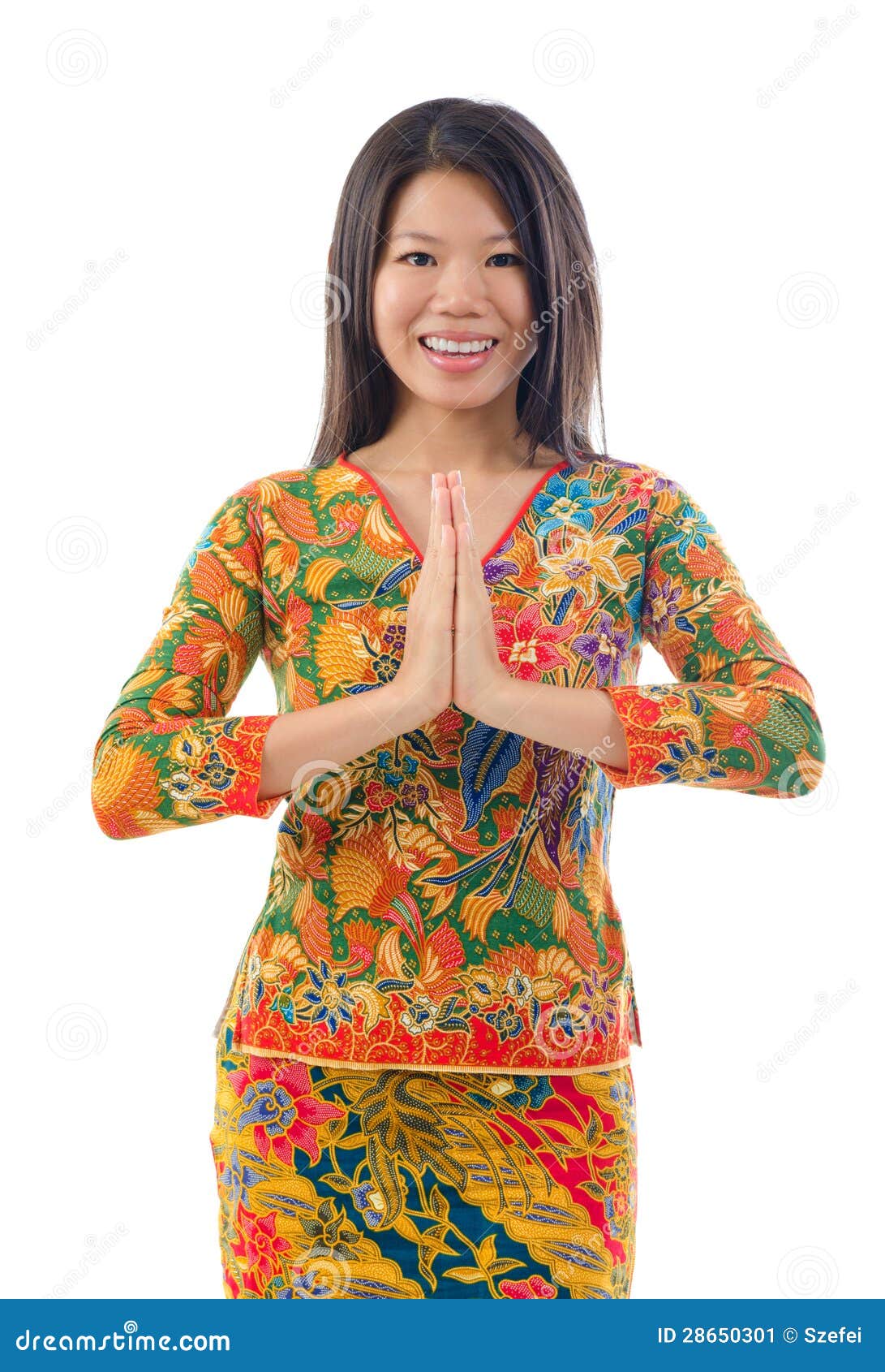 Greeting The Asian Woman Spa 118