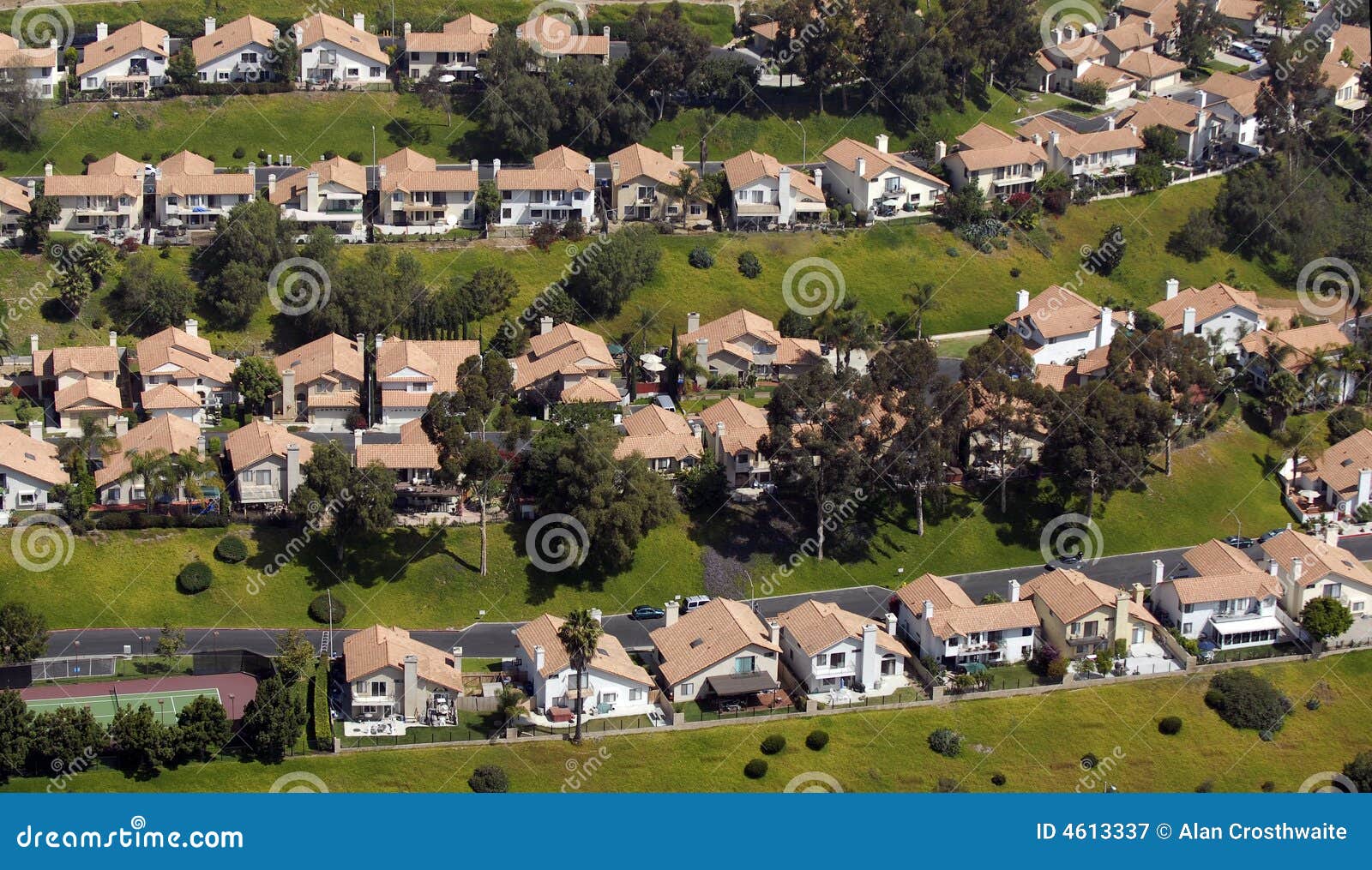 Southern California Homes stock image. Image of roof, home 4613337