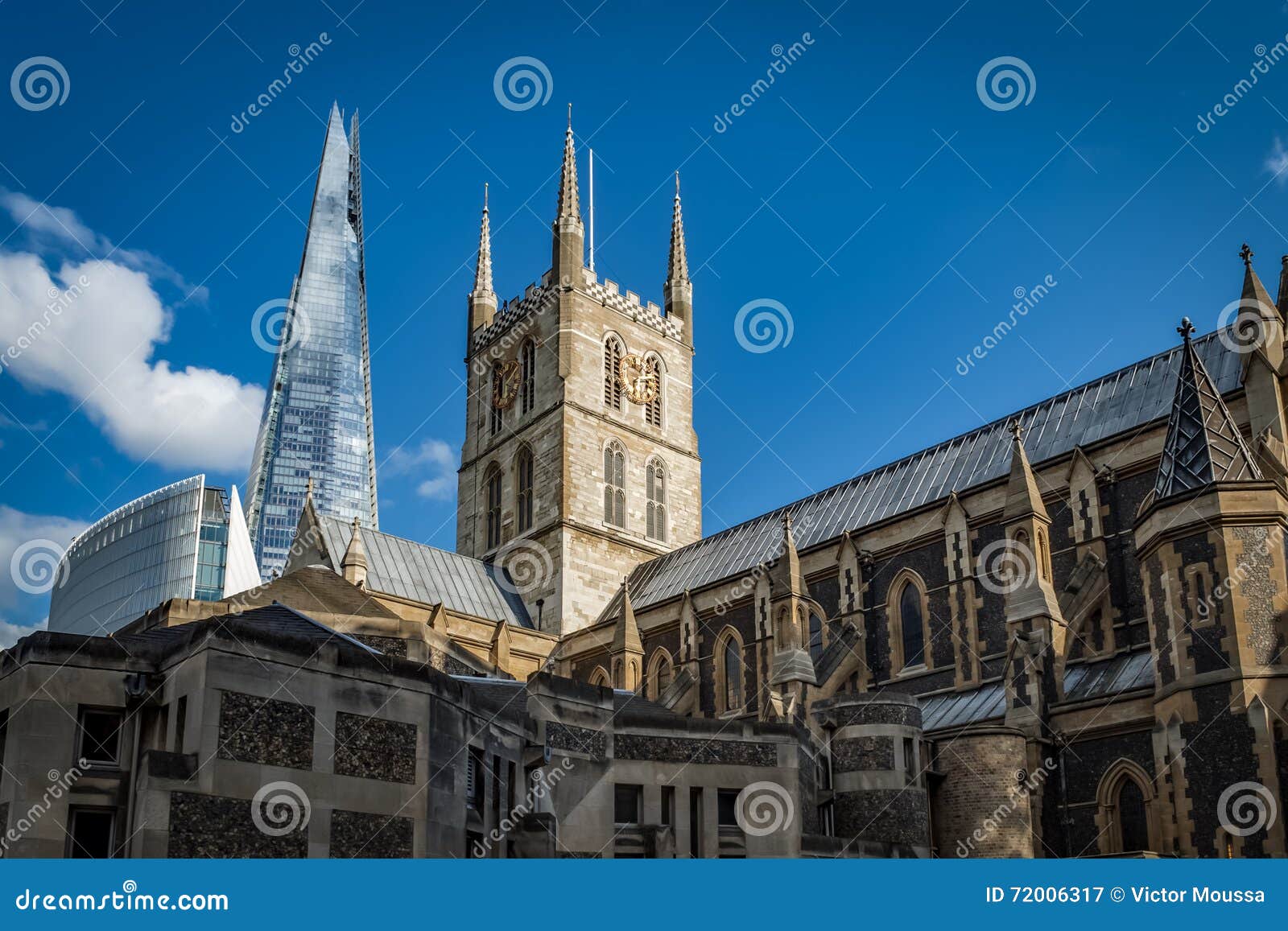 southwark cathedral on a sunny day