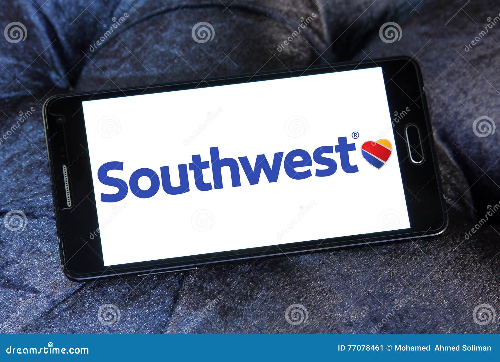 Southwest airlines logo editorial photo. Image of airways 77078461