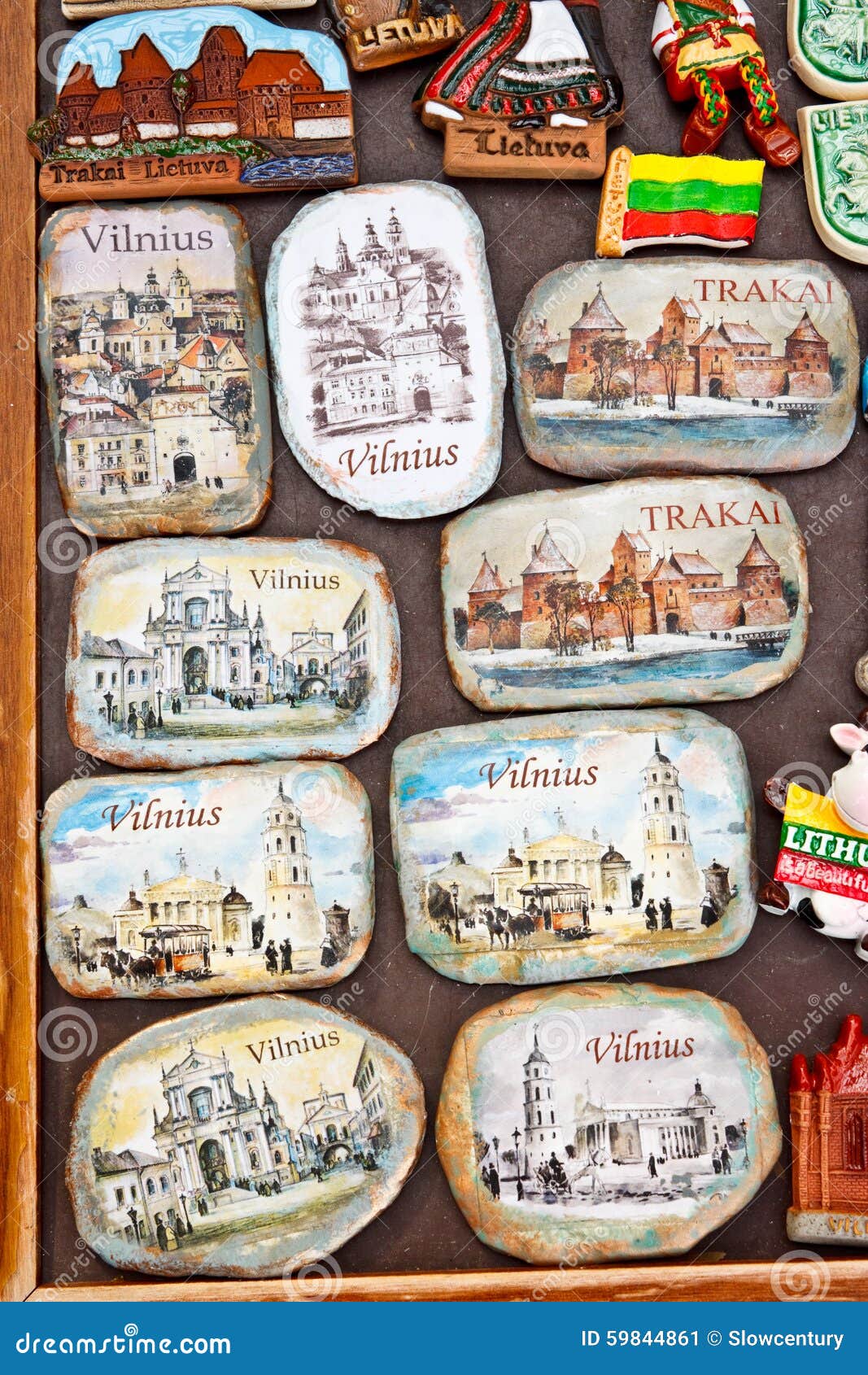 Fridge Magnet Lithuania Map Huge Travel Tourist Souvenir Collection & Gift B002 