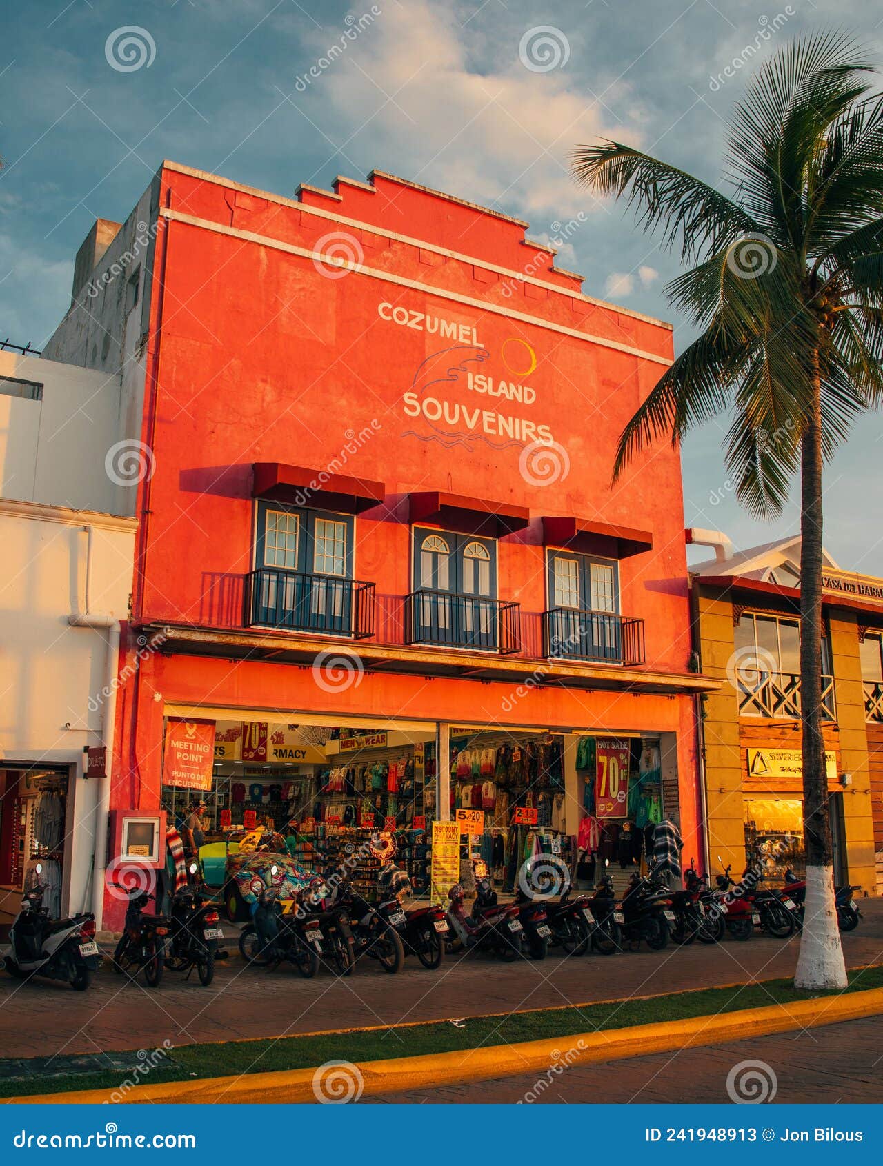 Souvenir Shop in Cozumel, Mexico Editorial Stock Photo Image of
