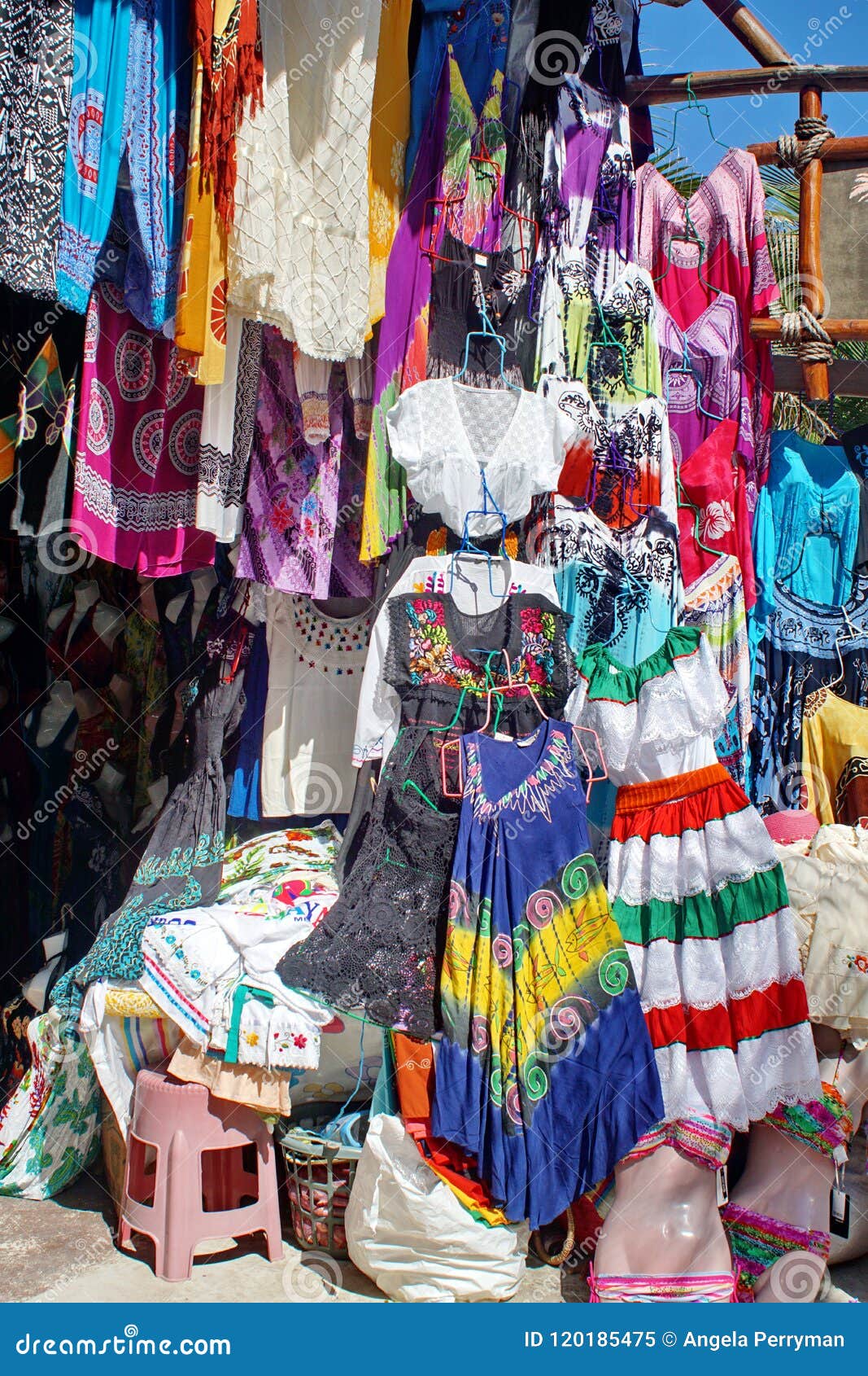 Souvenirs for Sale in Costa Maya Editorial Image - Image of sale ...