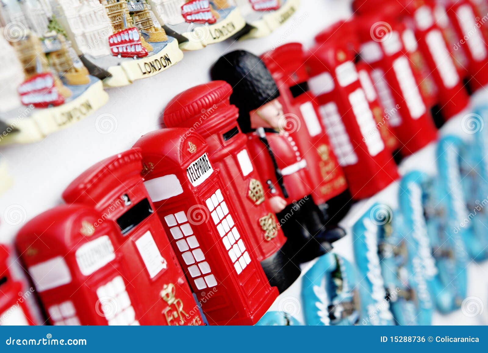 Souvenirs de Londres photo stock. Image du rouge, landmark 15288736