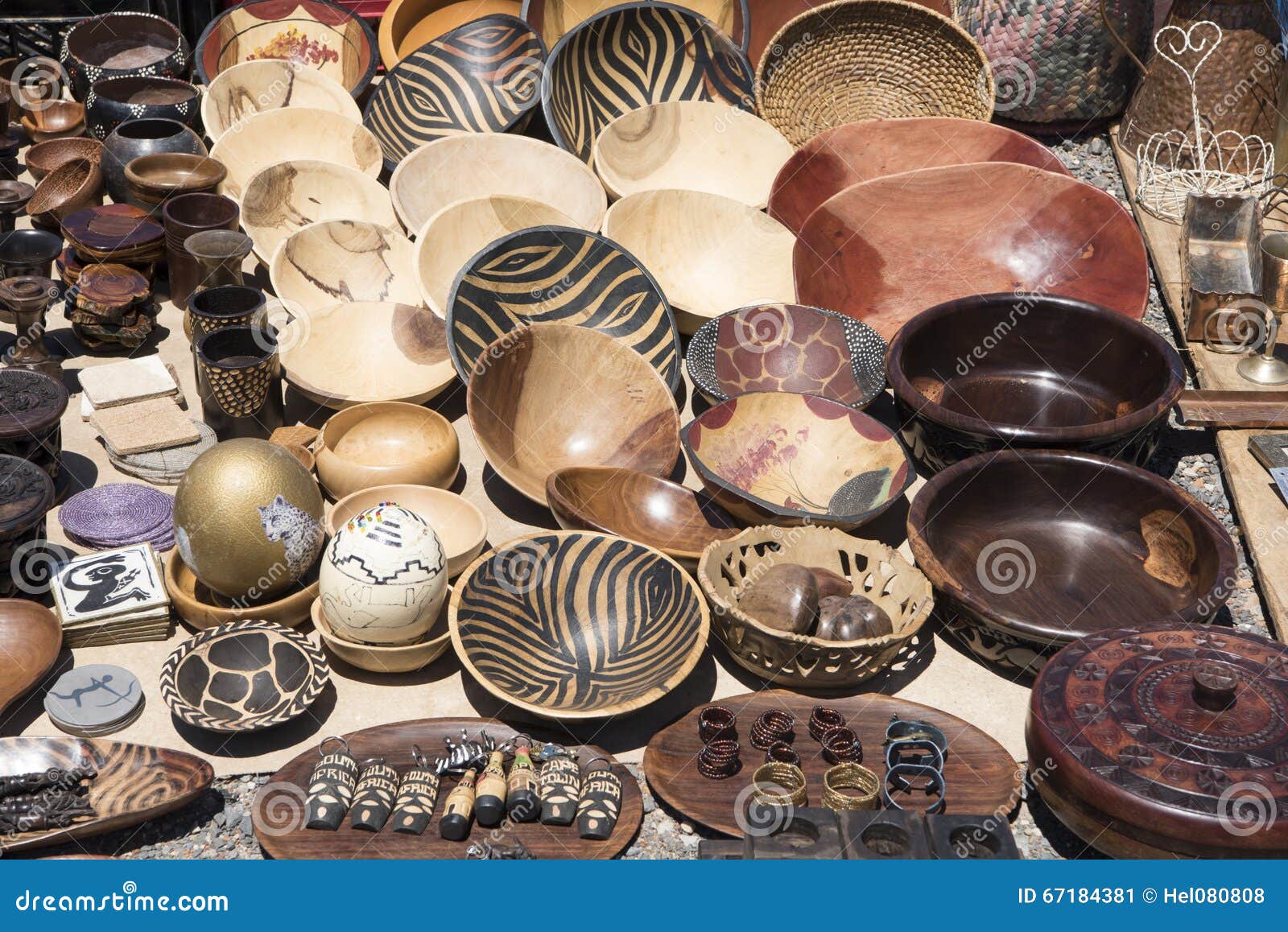 souvenirs south africa, handcrafted and painted bowls