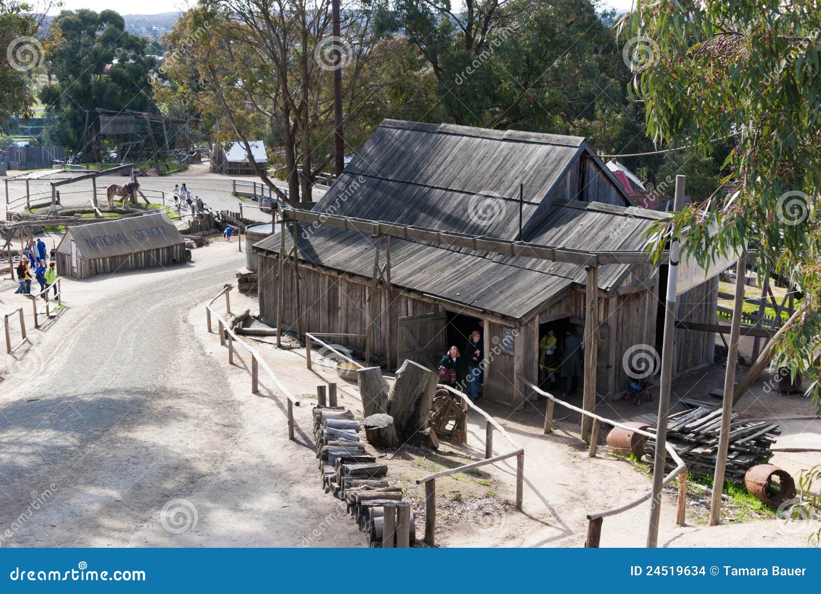 Sovereign Hill, Ballarat, Australia Editorial Stock Image Image of