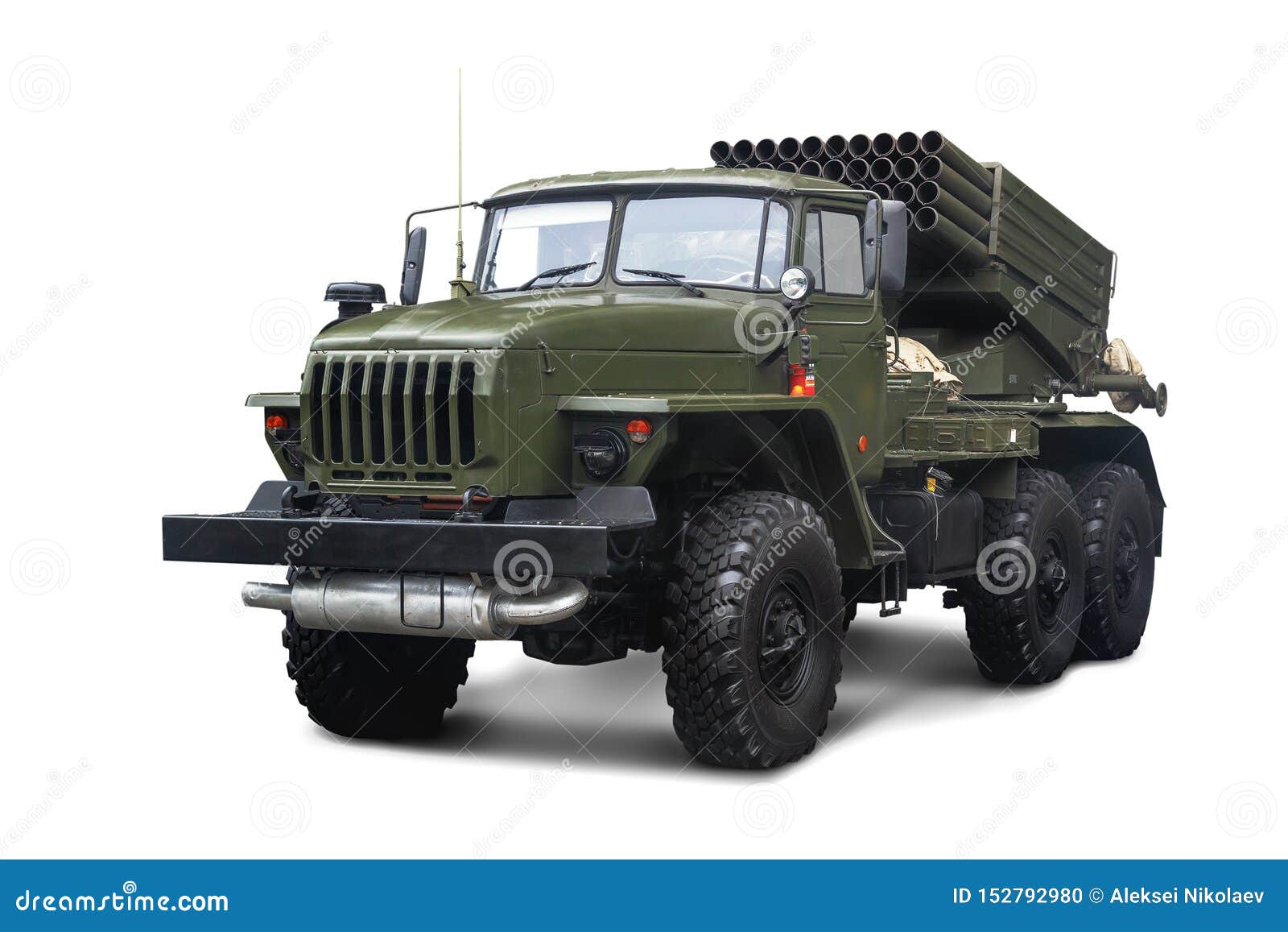 Russian Truck-Mounted Multiple Rocket Launcher BM-21 Grad 3655 ZVEZDA 1:35 New ! 