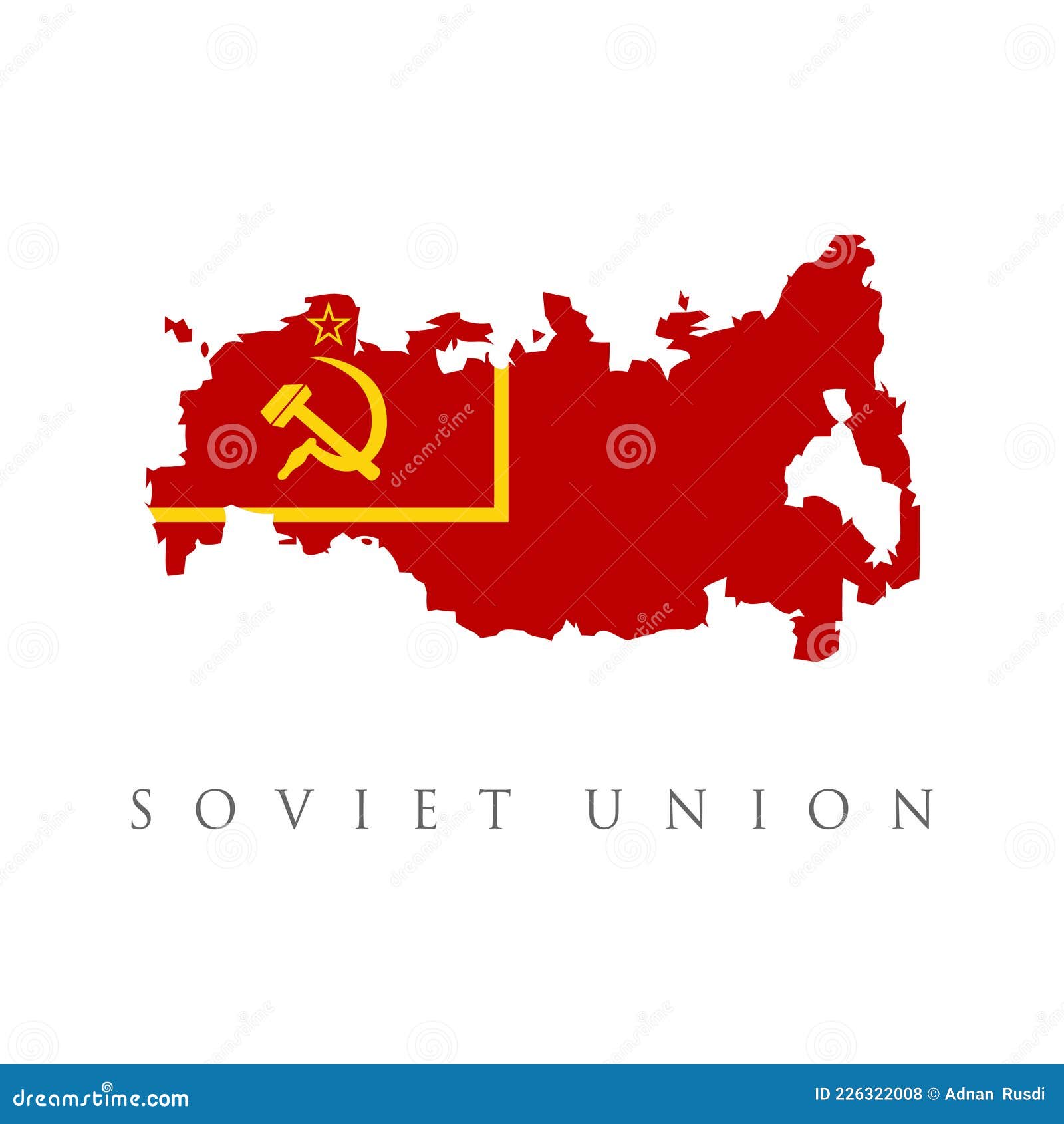 Russian Soviet Federative Socialist Republic Flag 1954â€“1991 Flag. Soviet  Union Flag Vector Illustration Stock Vector - Illustration of : 225080446