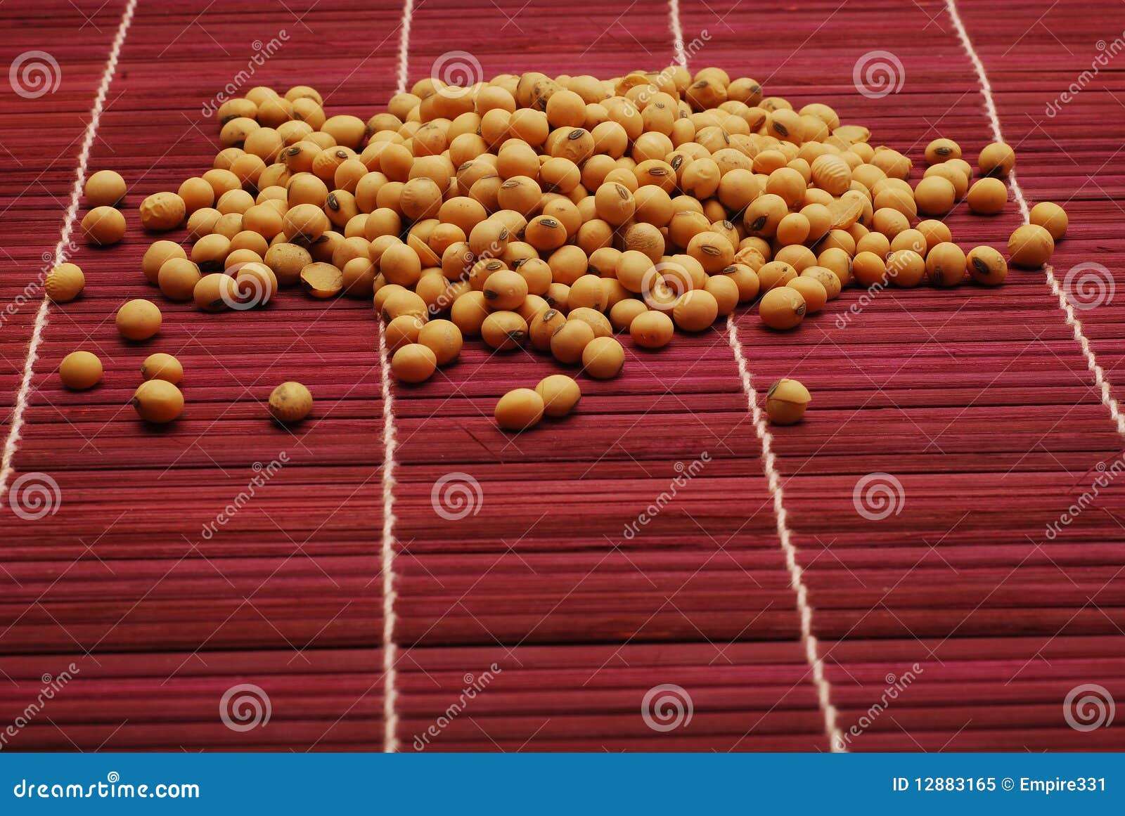 Soy beans stock image. Image of bamboo, rice, texture 12883165