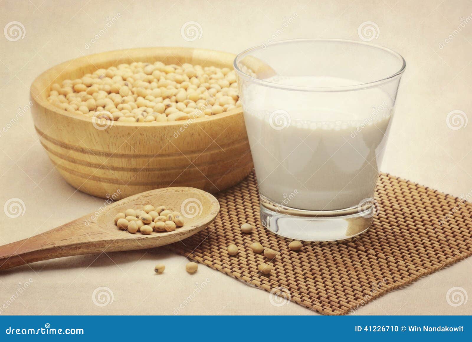 Soy milk with beans stock photo. Image of bean, nutritious 41226710