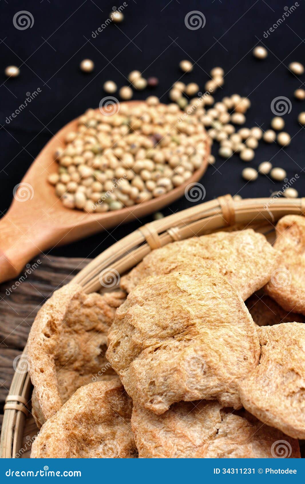 Soy protein stock image. Image of chunk, vegan, yellow 34311231