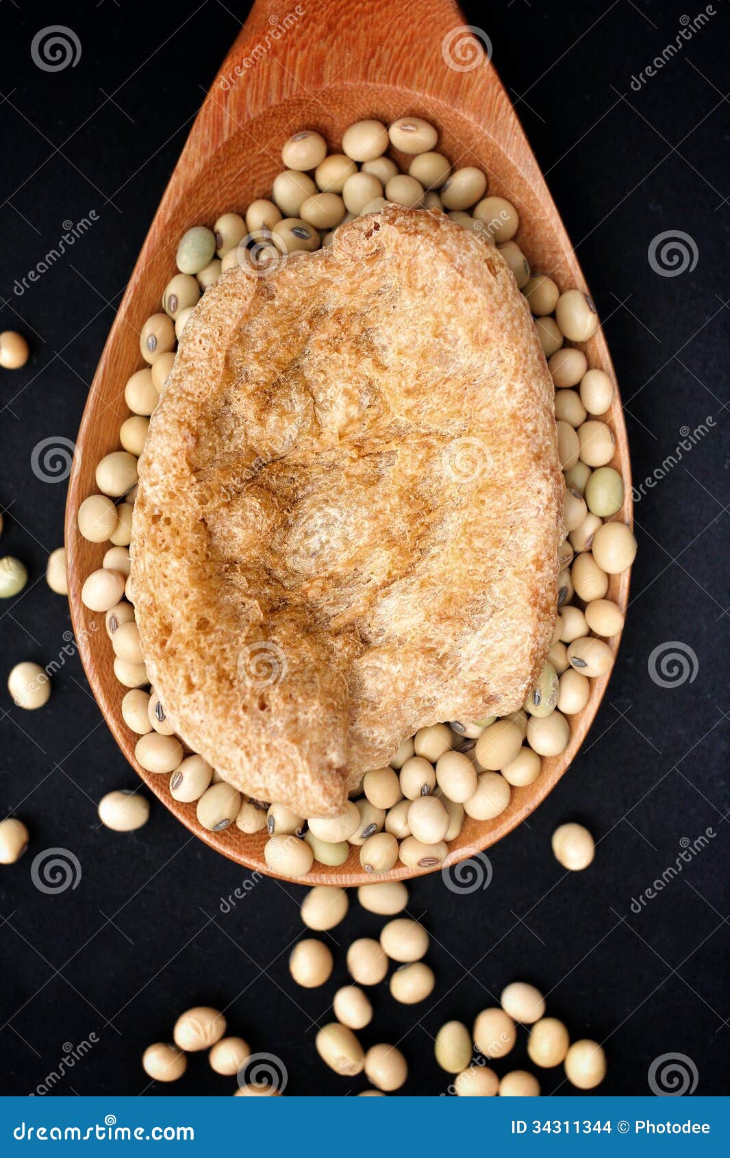 Soy protein stock photo. Image of ingredient, chunk, vegan 34311344
