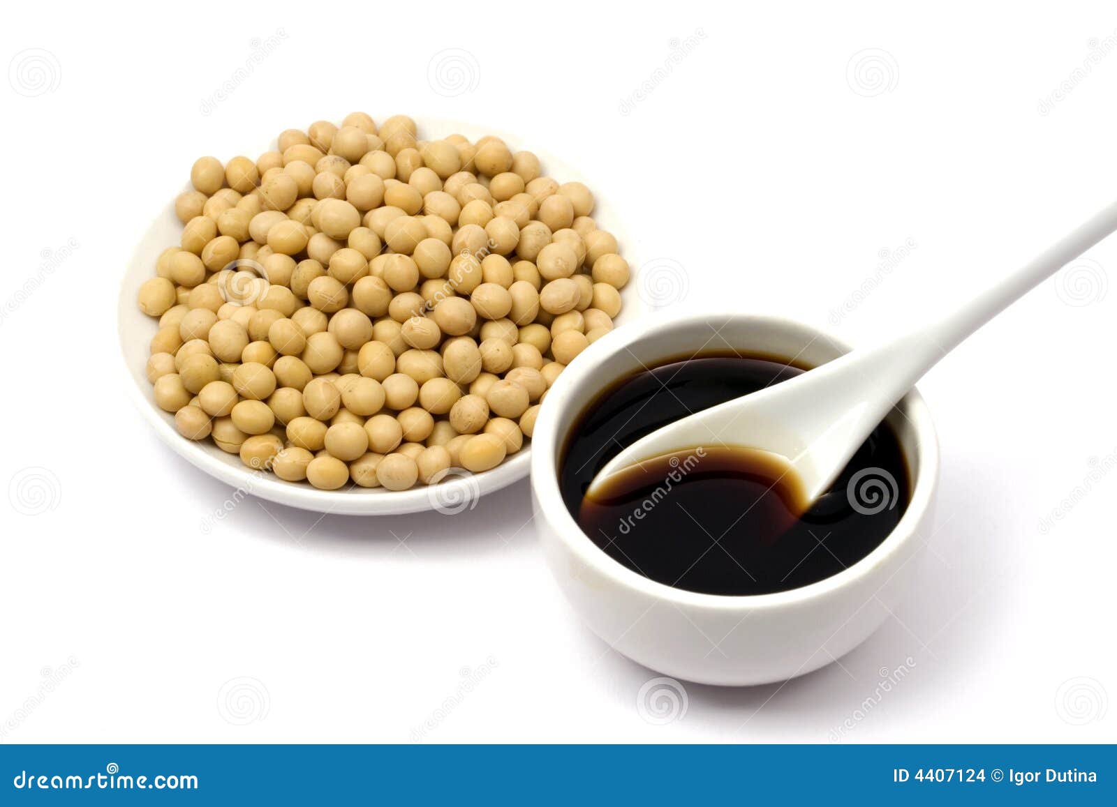Soy sauce and beans stock photo. Image of proteins, bowl 4407124