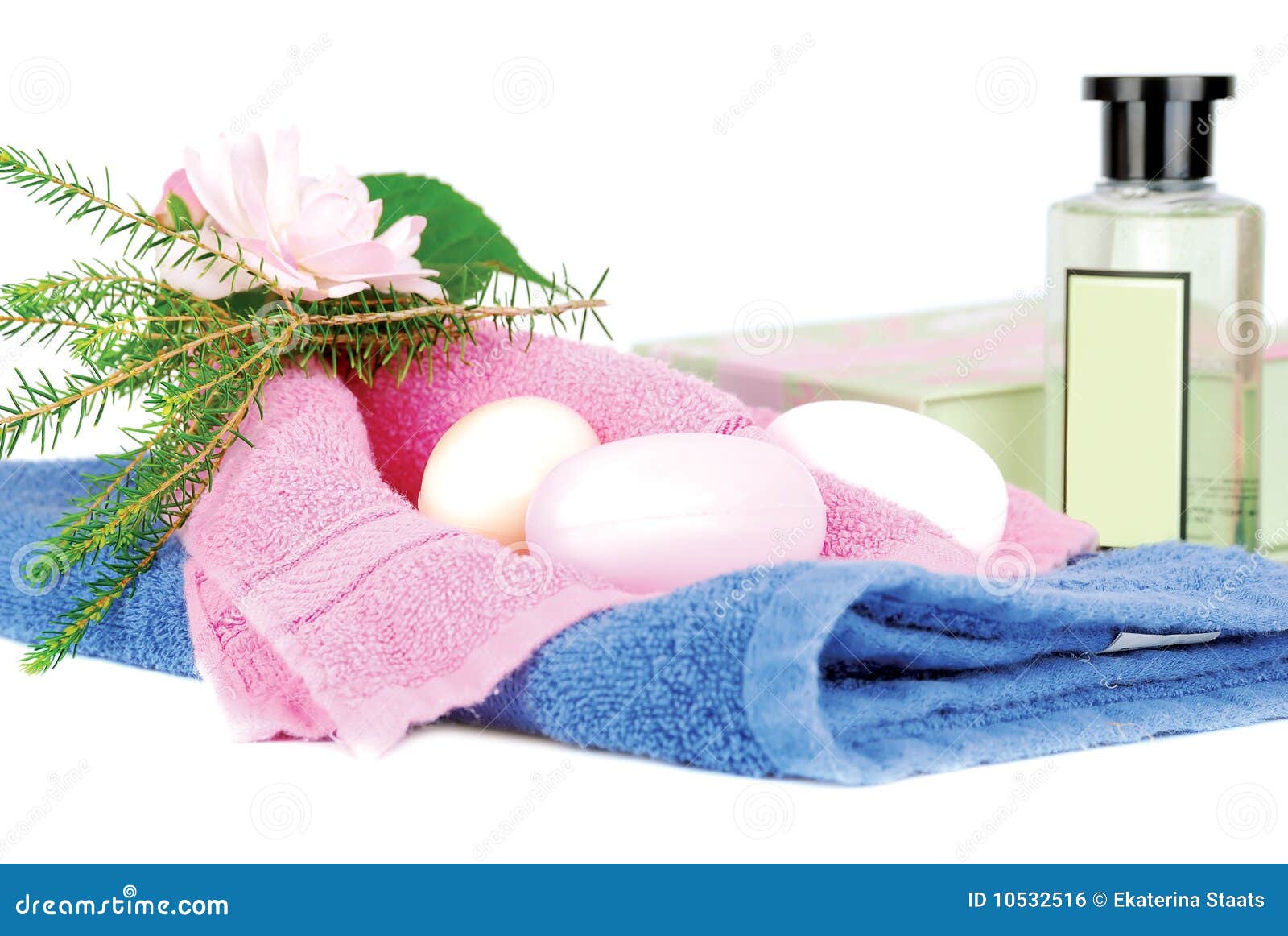 Spa accessories. stock photo. Image of blue, apothecary 10532516