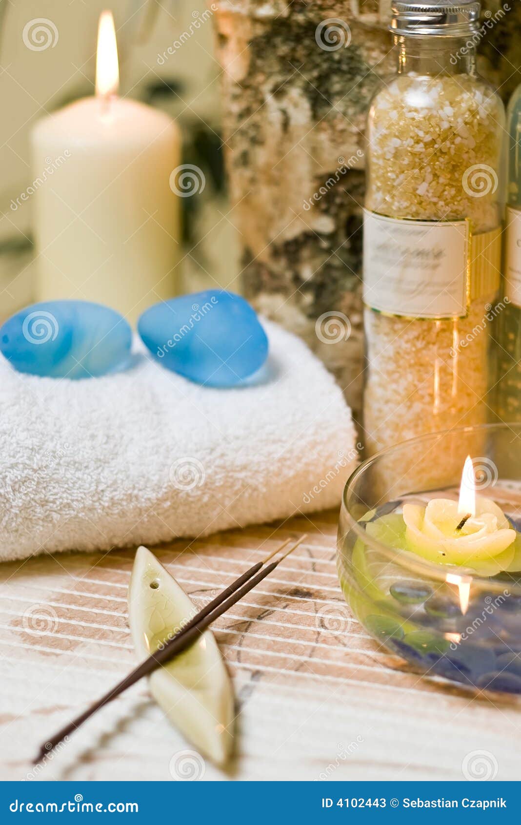 Spa aroma stock image. Image of condition, items, composition 4102443