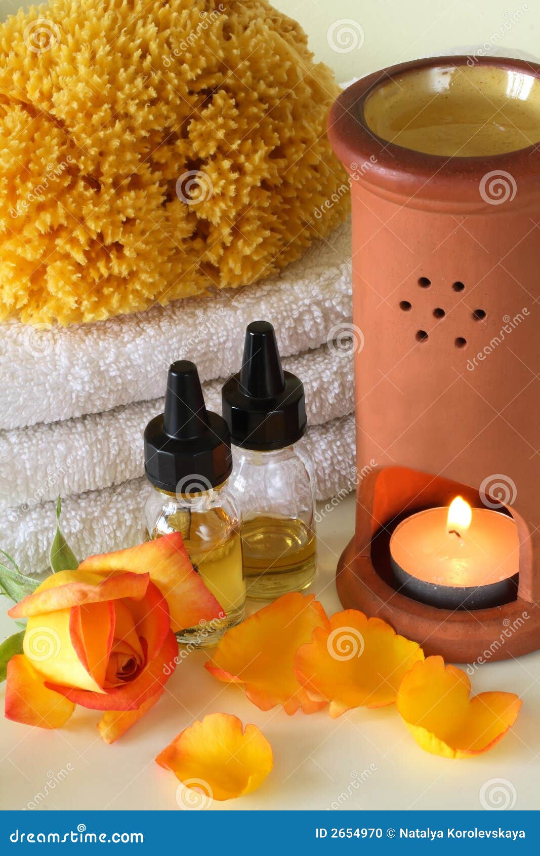 Spa aromatherapy rose stock photo. Image of alternative 2654970