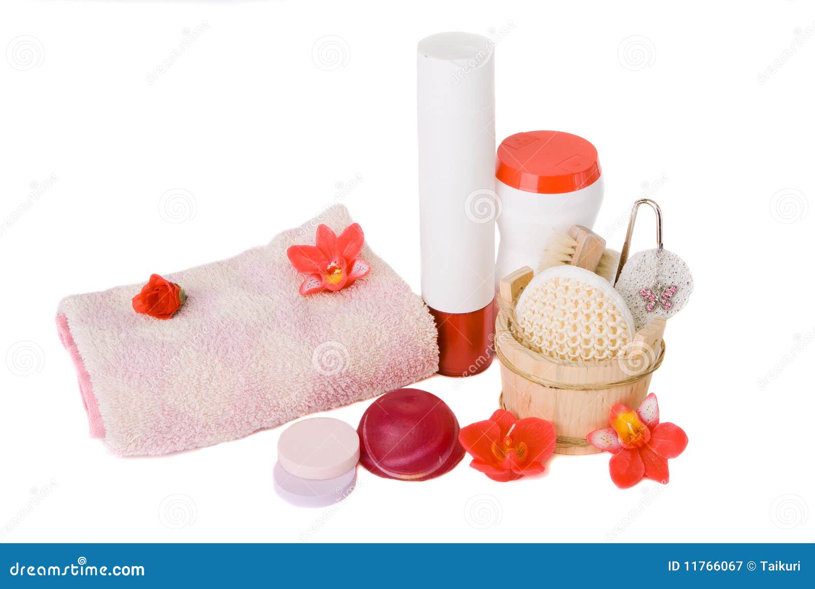 Spa and Bath Accessories stock image. Image of item, hygienic 11766067