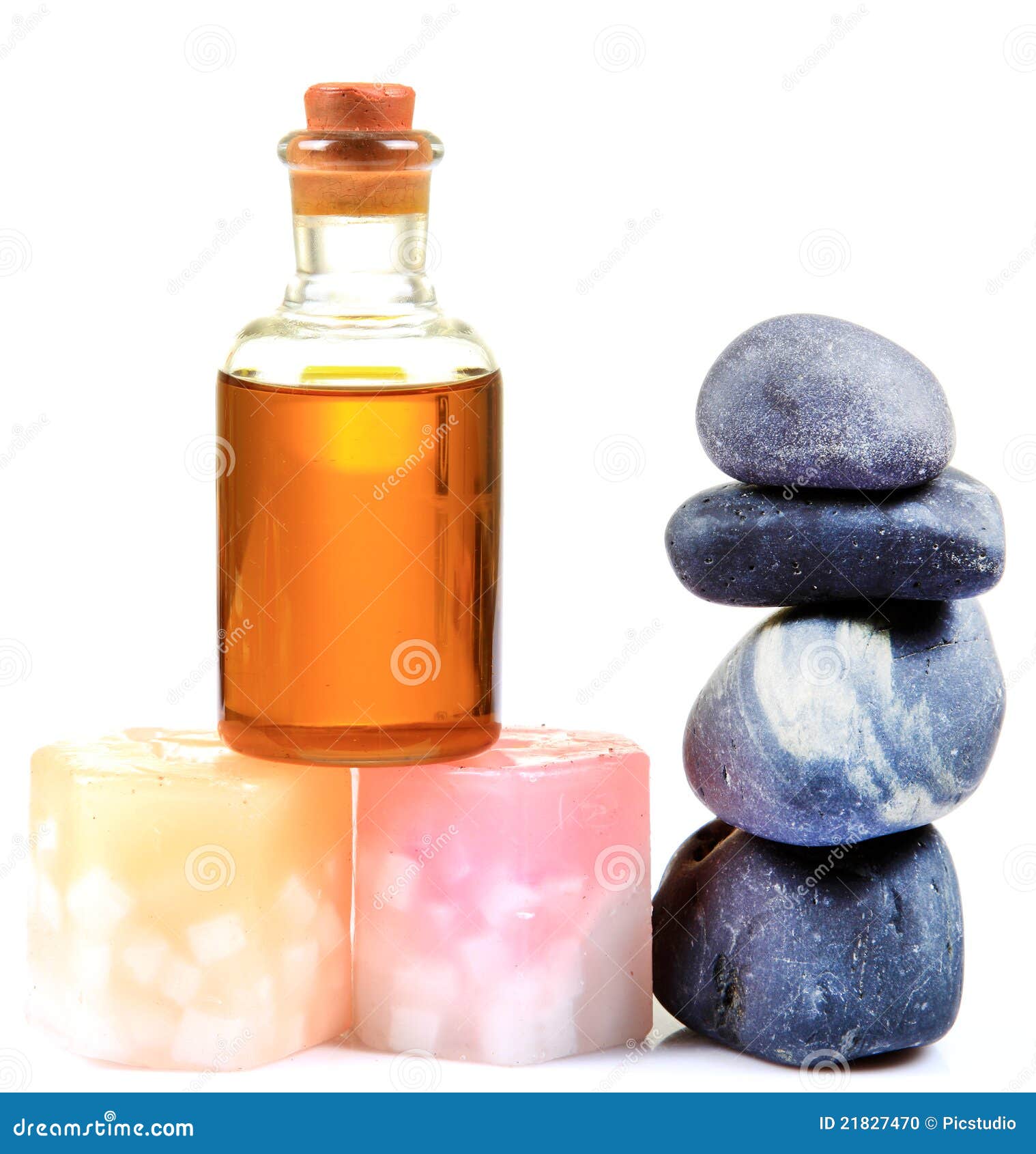 Spa candles and oil stock photo. Image of texture, concept 21827470