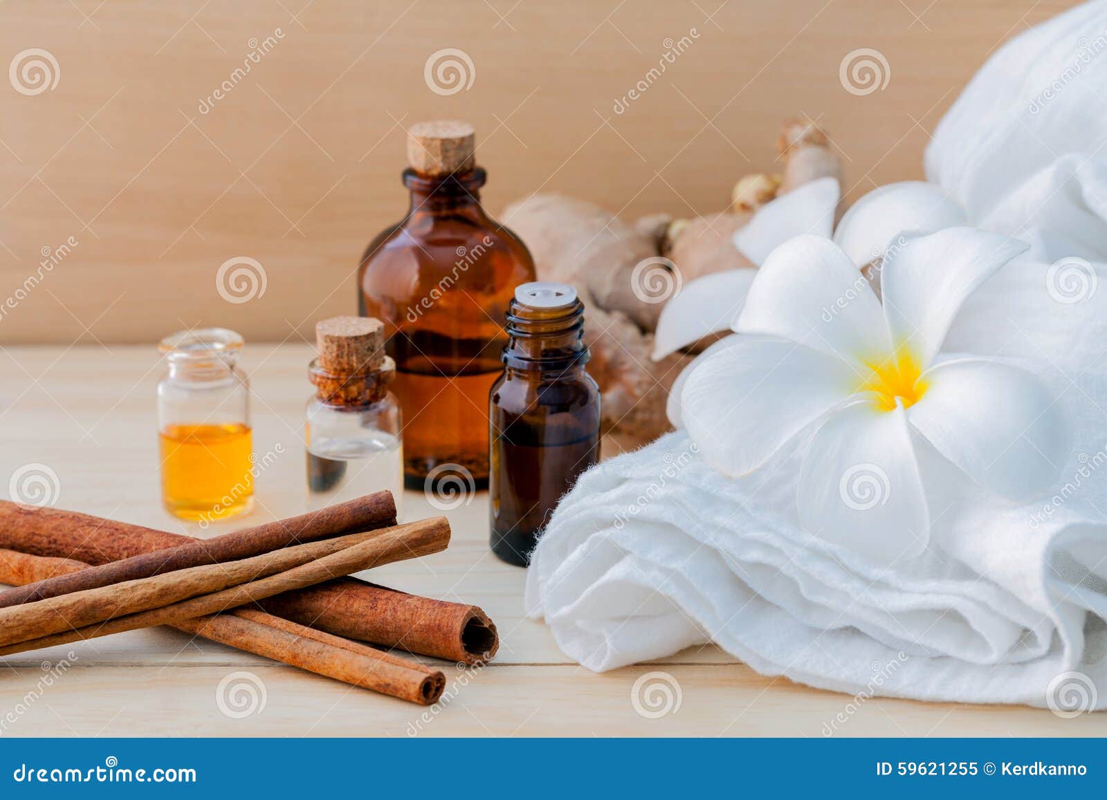 Spa Essential Oils Natural Spas Ingredients Stock Image Image Of