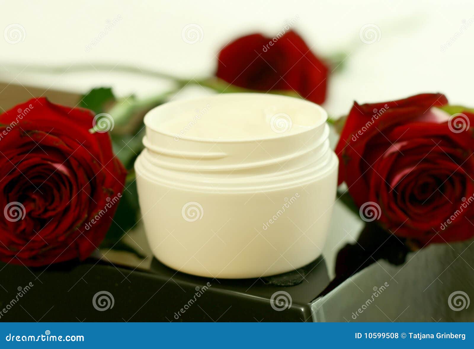 Spa Essentials. Face Cream. Stock Photo Image of wrinkles, facial 10599508