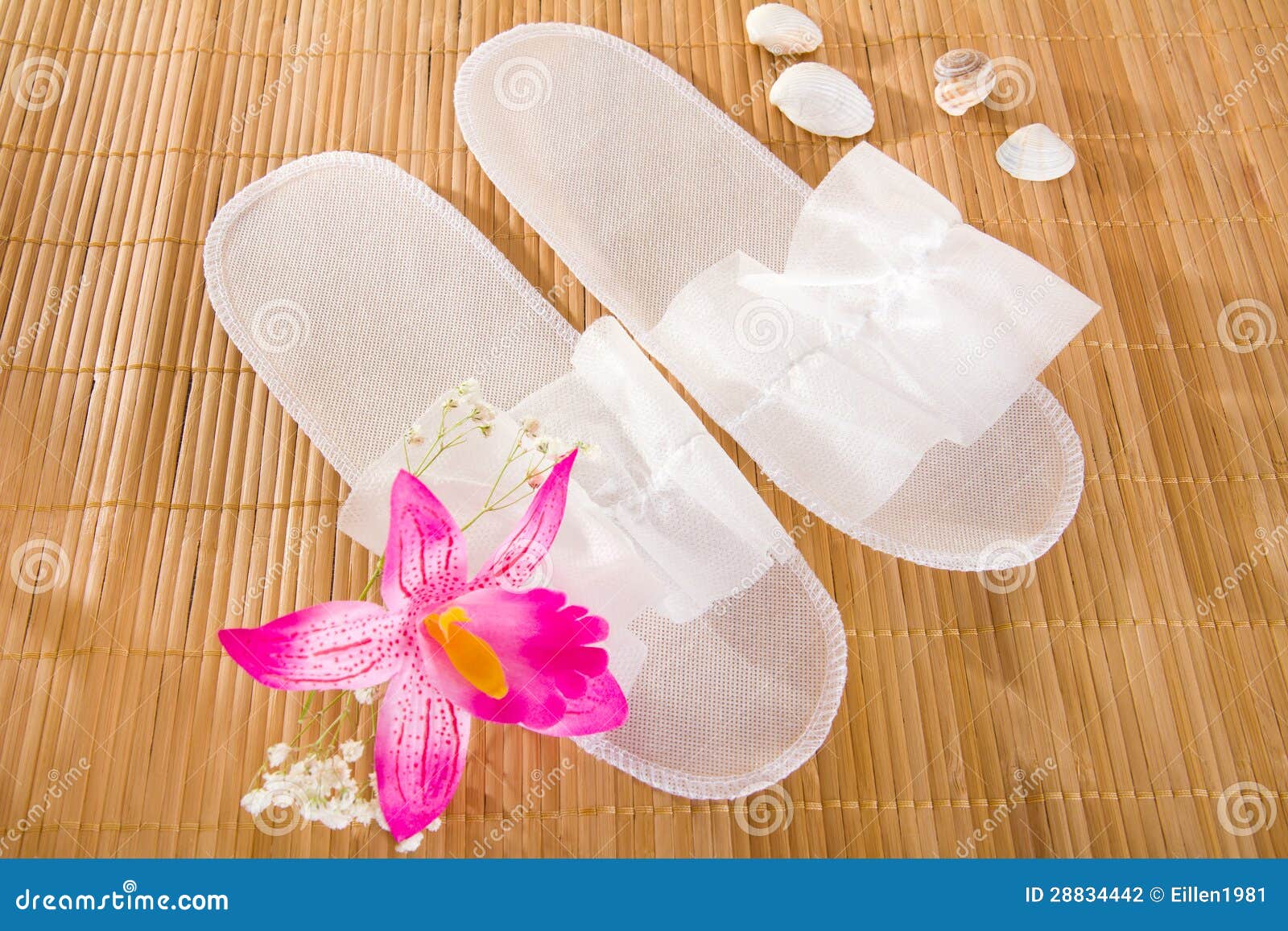 Spa Hotel Single Use Slippers On Stock Photo 125818457 | Shutterstock
