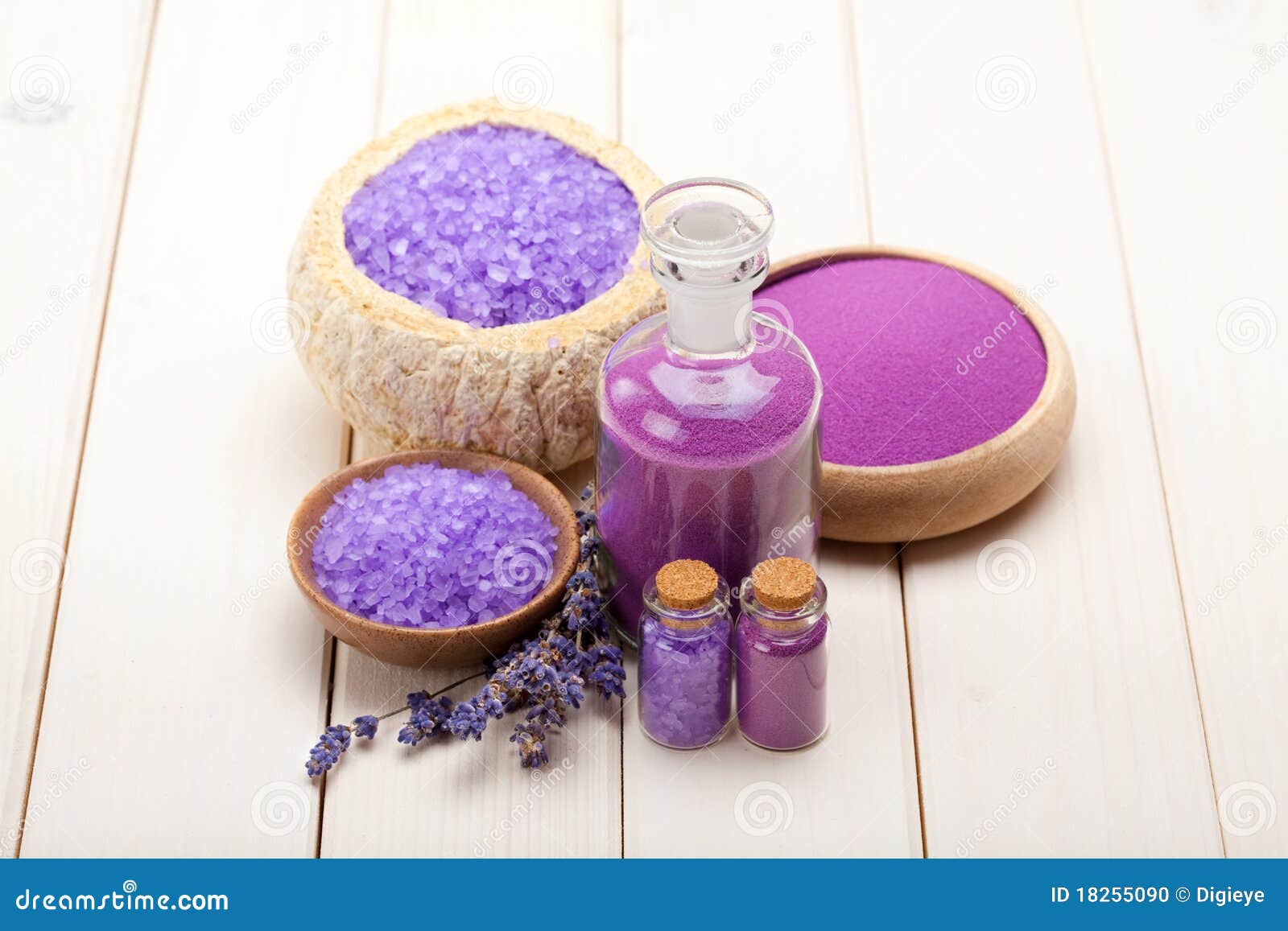 Spa lavender minerals stock photo. Image of soap, minerals 18255090