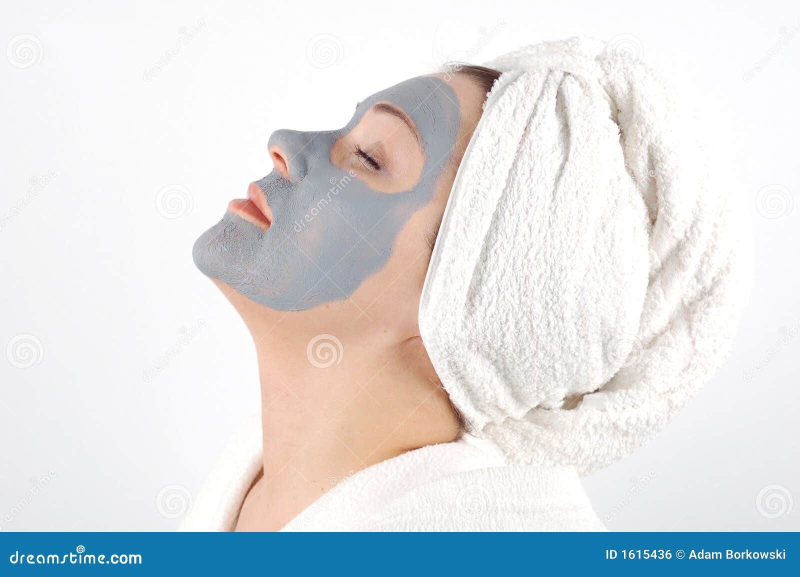 Spa mask 12 stock photo. Image of beauty, cream, girl 1615436