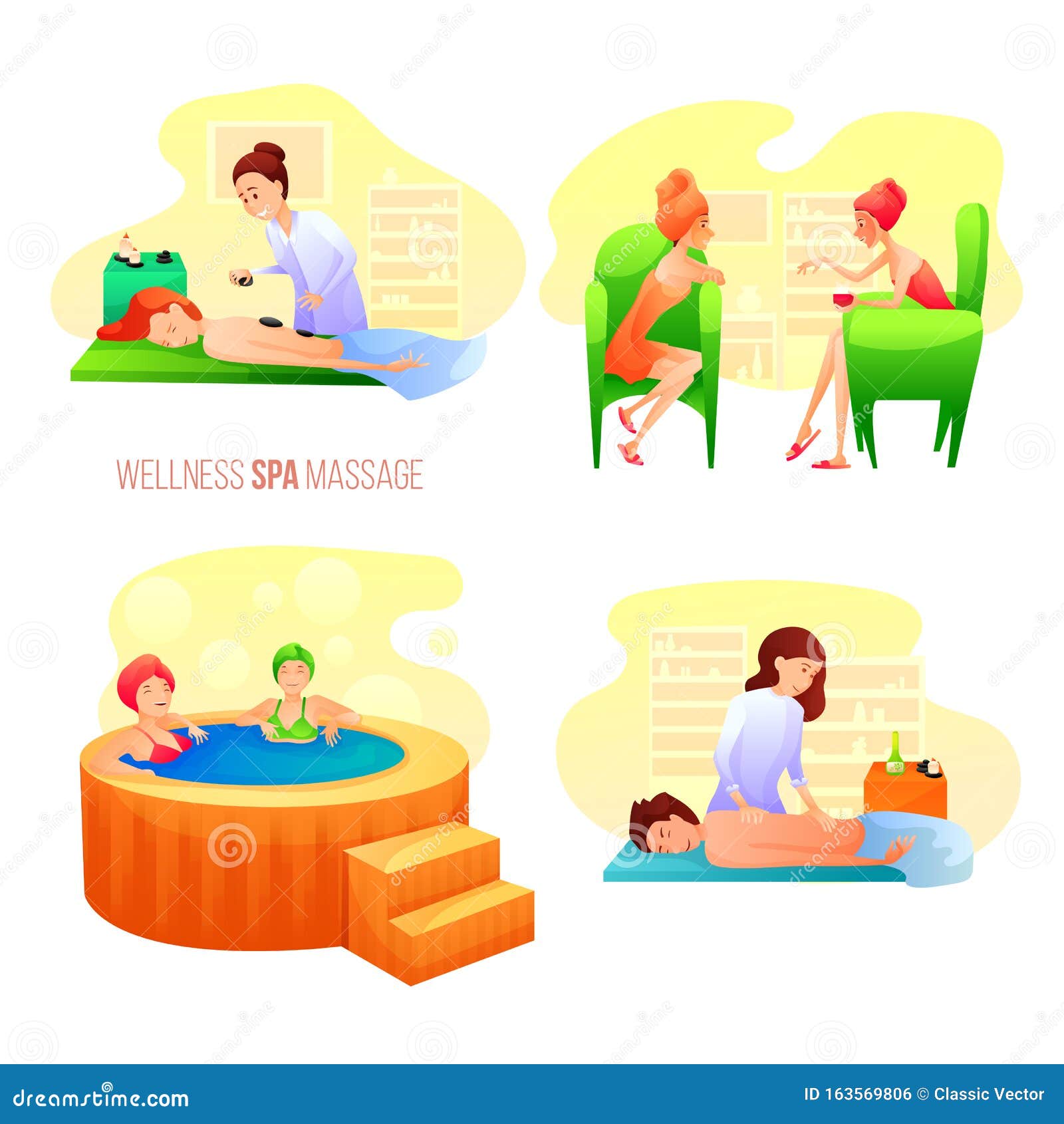 Spa Cartoon - Spa Cartoon Images Free | Liferisife