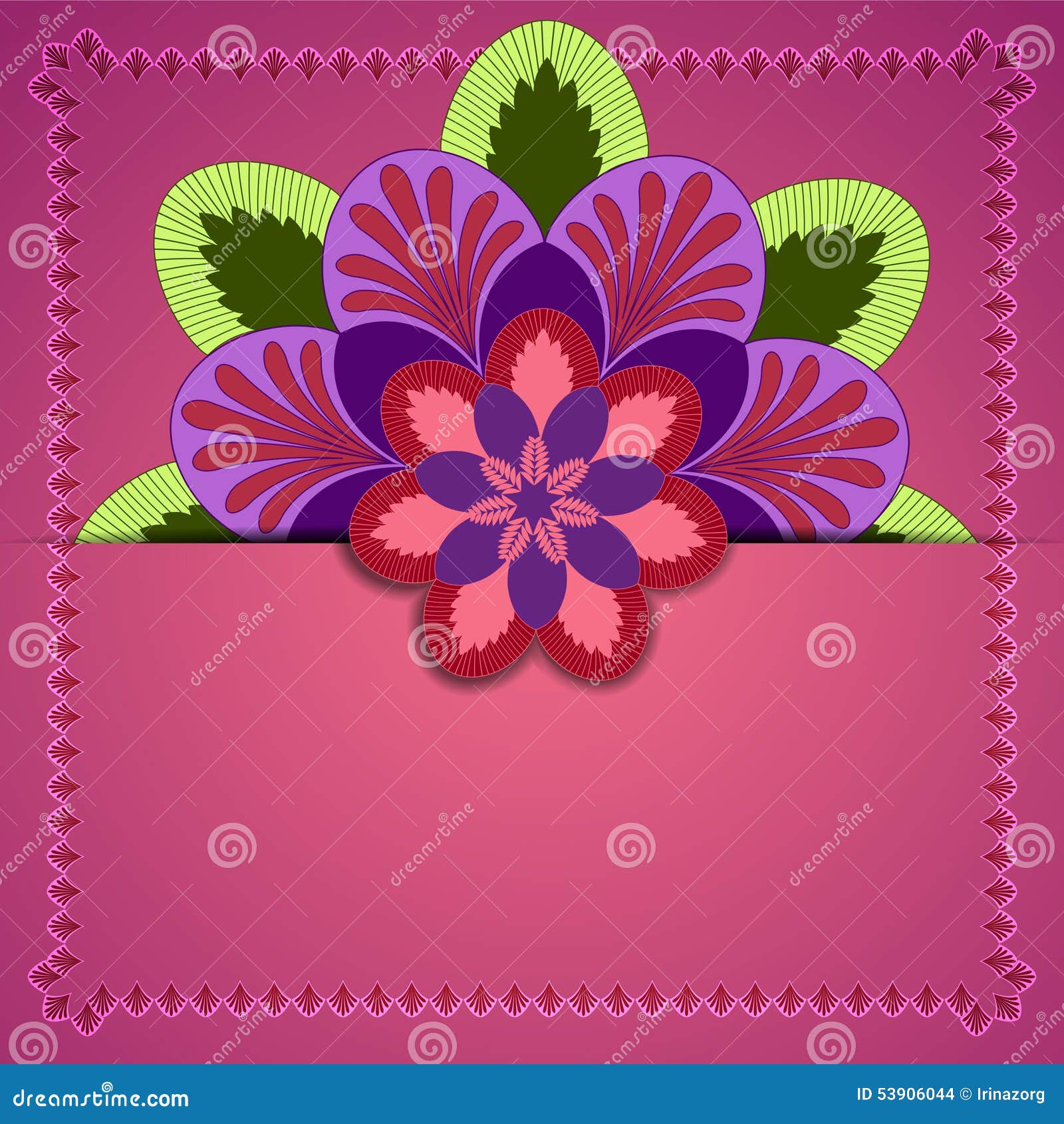 Spa Stones And Flowers And Leafs Stock Vector - Illustration of grass