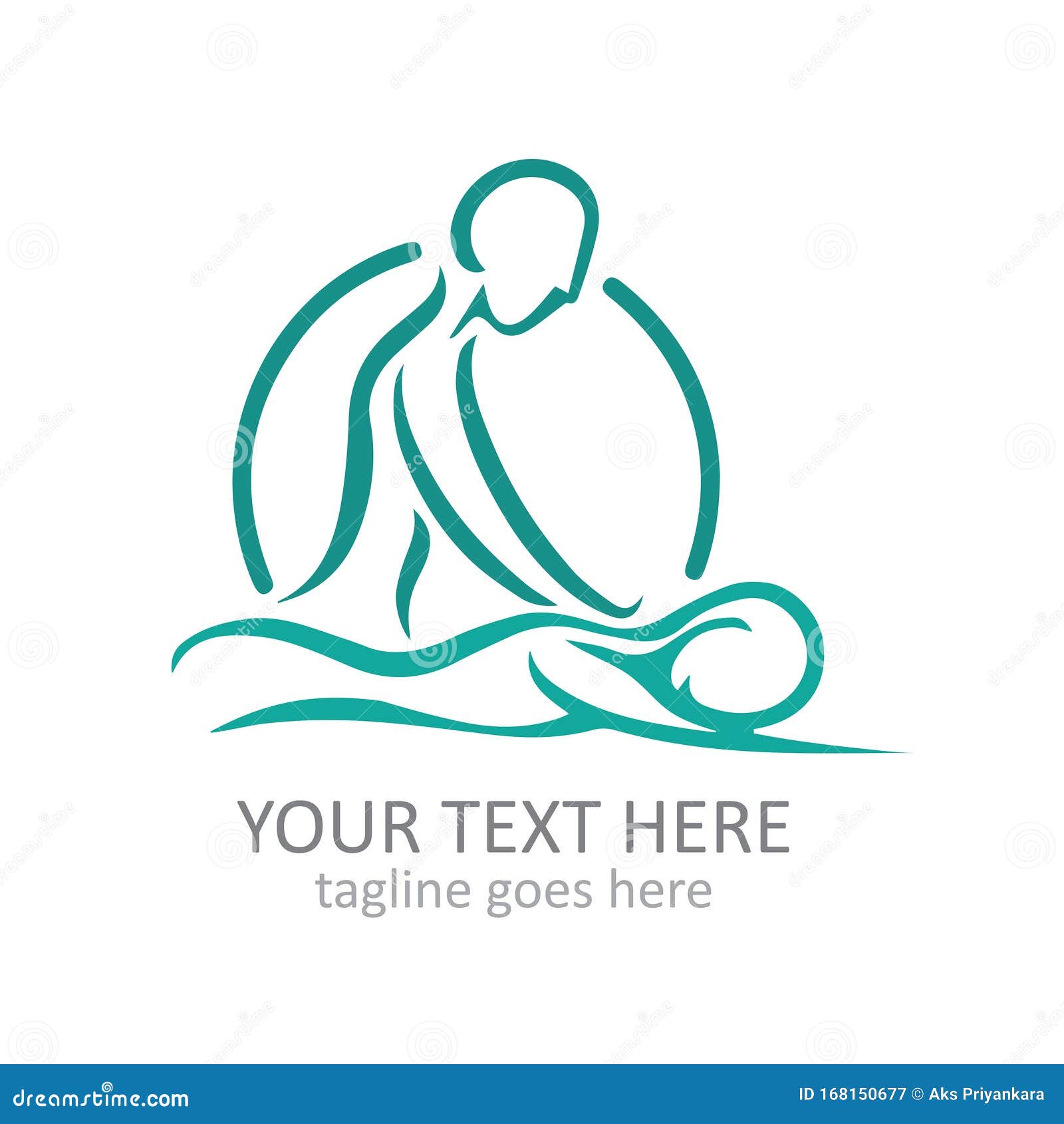 Massage Therapy Logos Svg