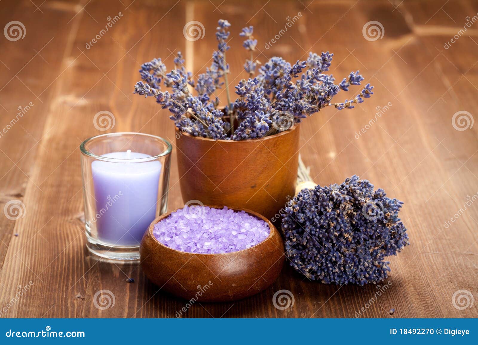 Spa Treatment Lavender Aromatherapy Stock Photo Image of product