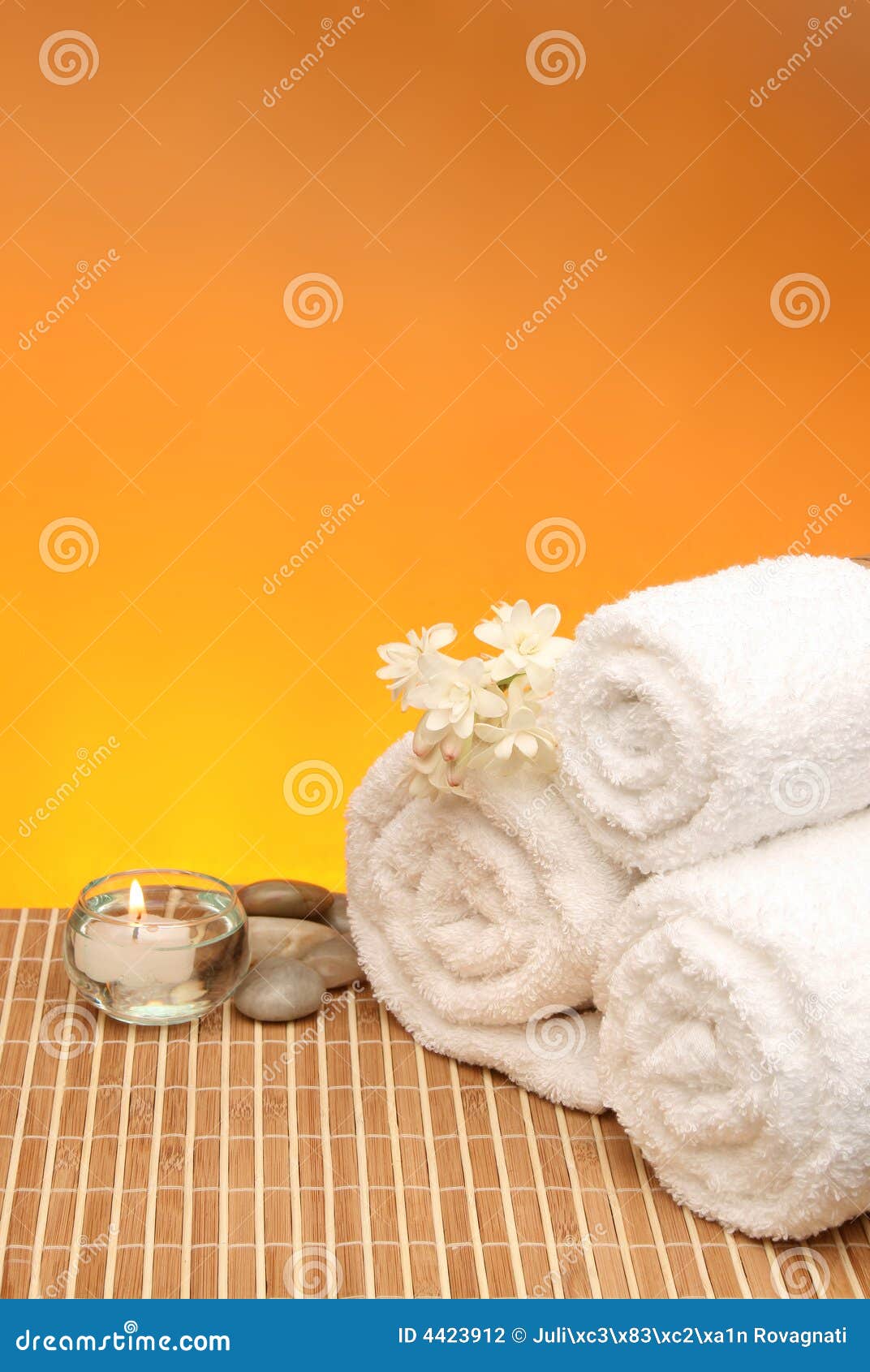 Spa treatment products stock photo. Image of pebble, supplies 4423912