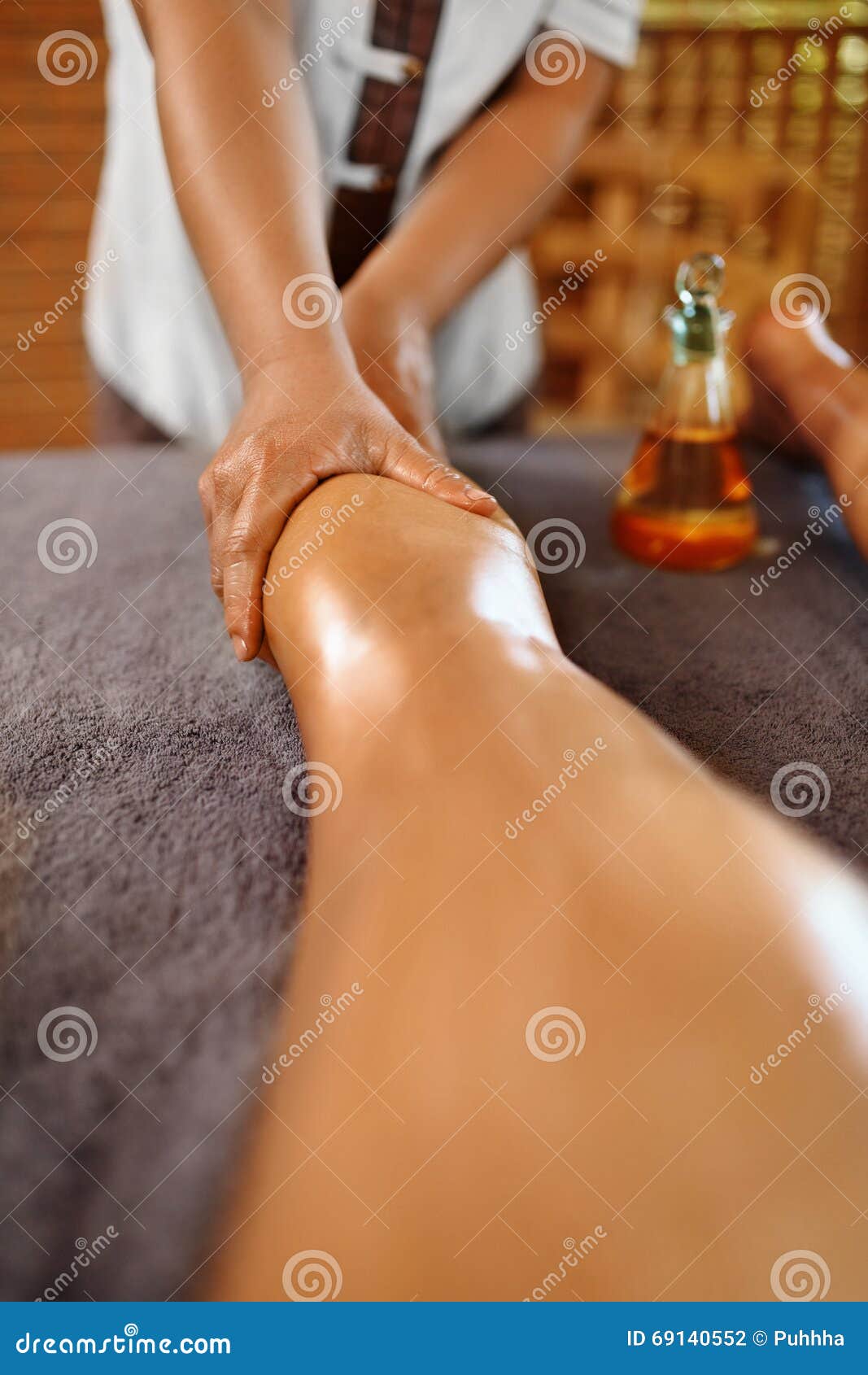 Spa Woman Body Care Legs Oil Ma