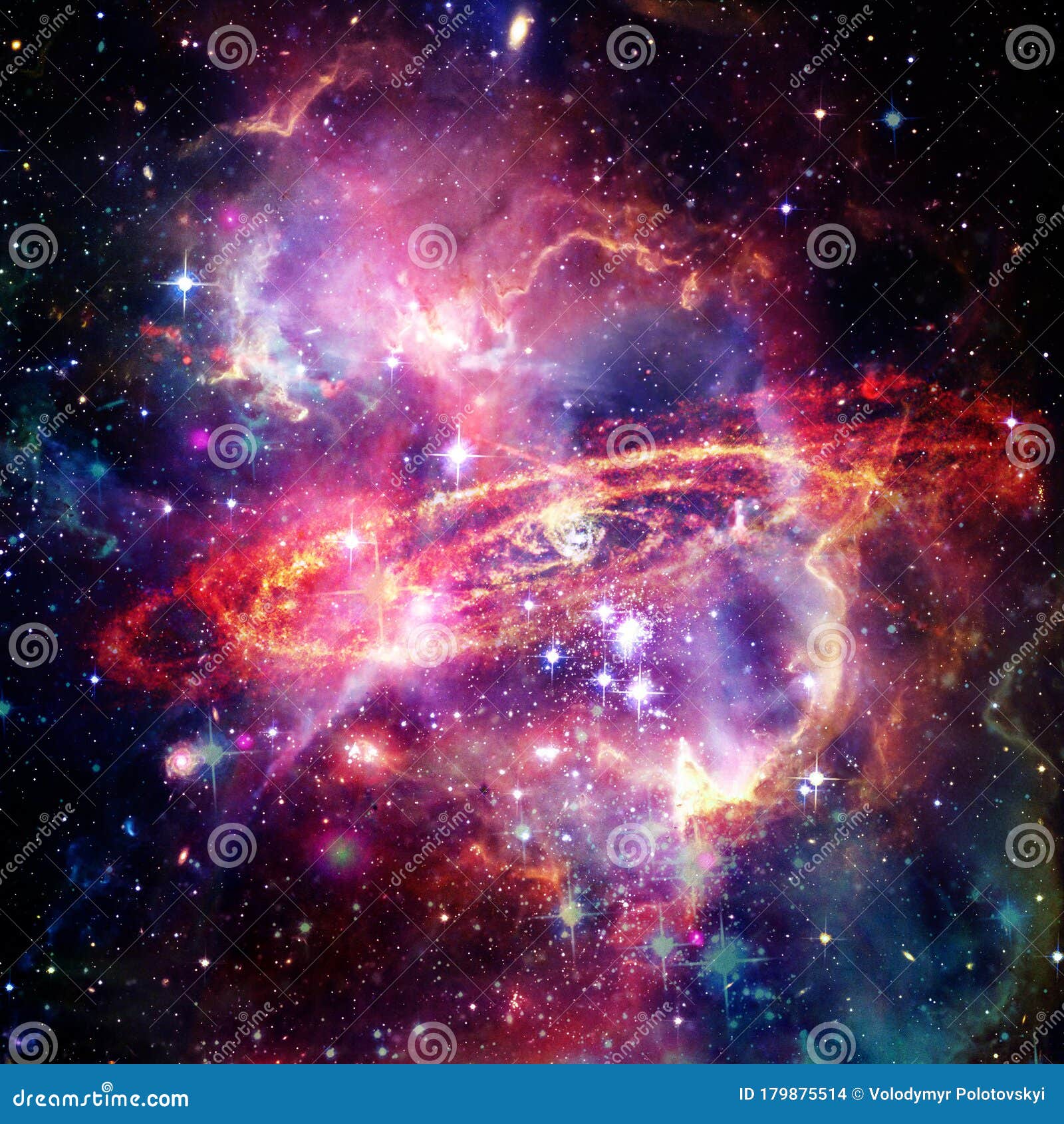 Space Background With Colorful Galaxy Cloud Nebula The Elements Of This Image Furnished By Nasa Stock Photo Image Of Orbit Milky 179875514