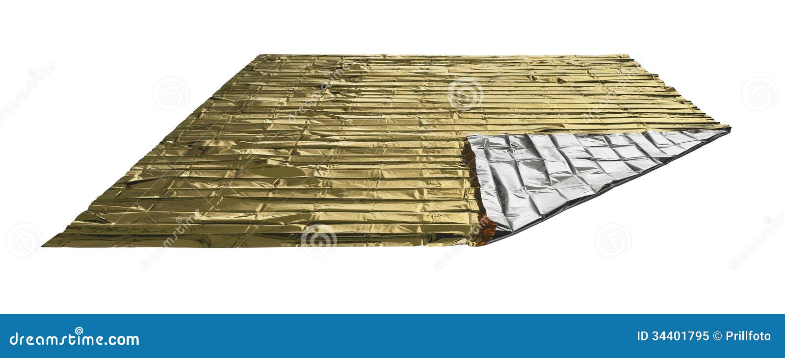 Space blanket stock image. Image of thin, emergency, reflective 34401795