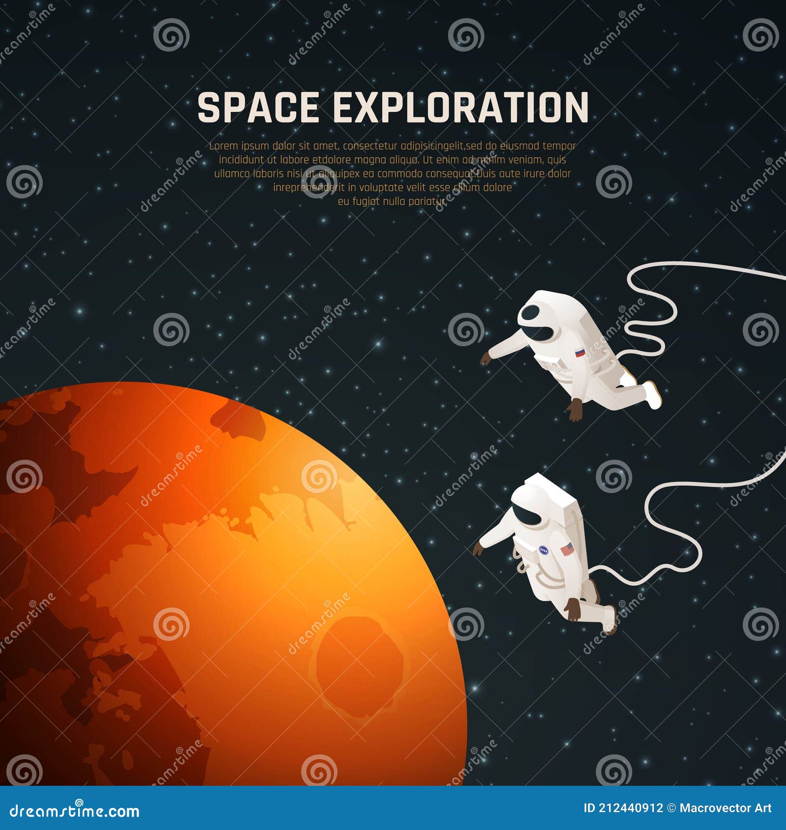 space exploration vector