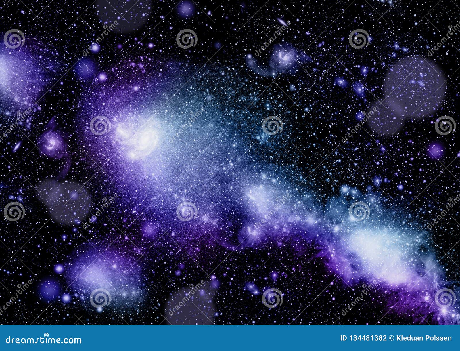A Space Of The Galaxy Atmosphere With Stars At Dark Background Stock Illustration Illustration Of Color Design 134481382
