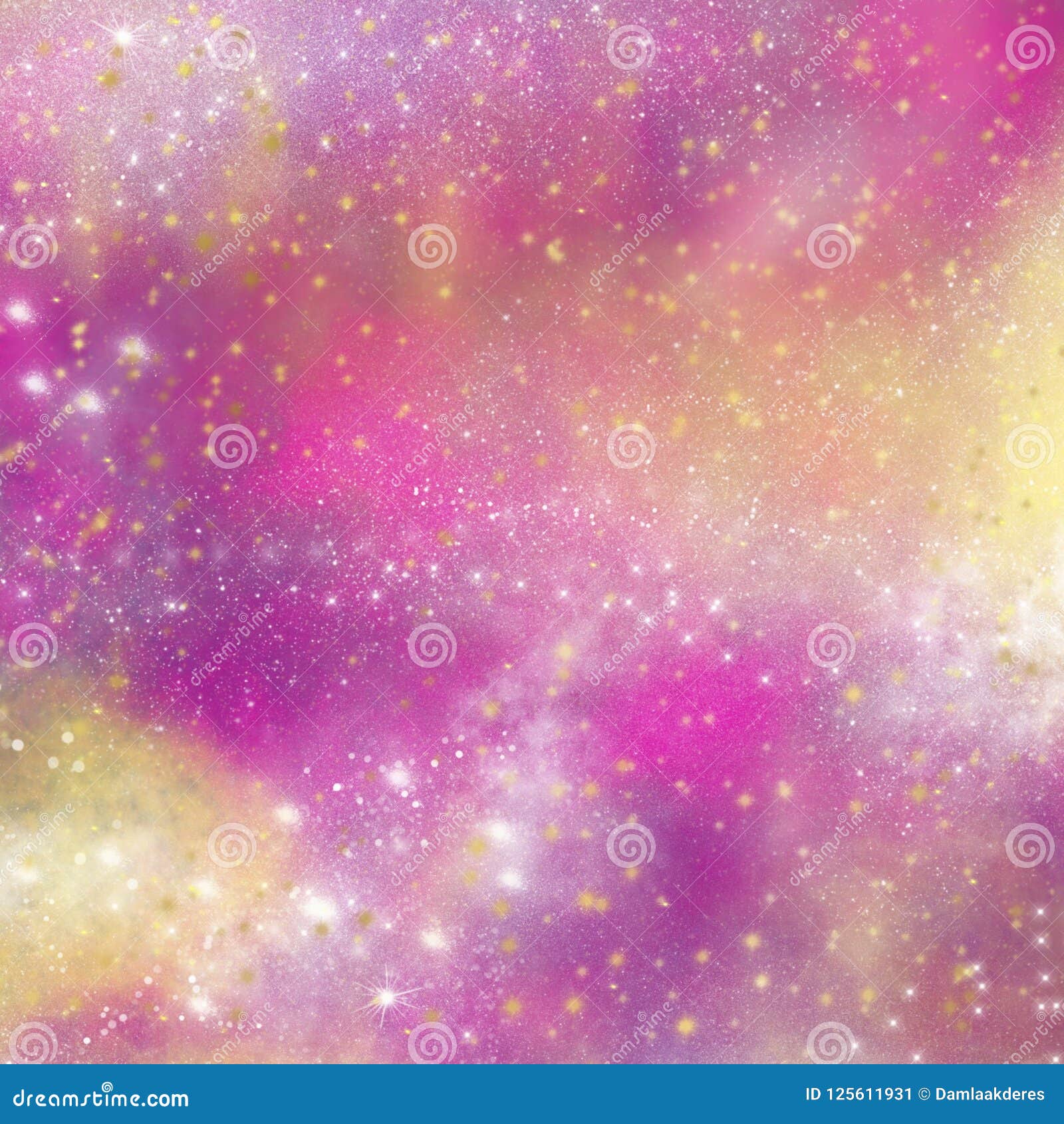 Pink Galaxy Background Wallpaper