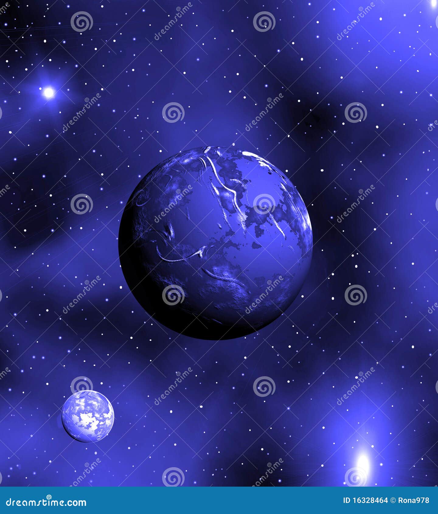 Space landscape stock illustration. Illustration of eastern - 16328464