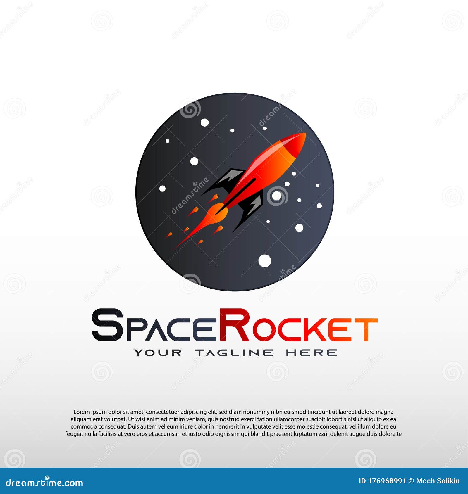space rocket logo , technology icon,  -