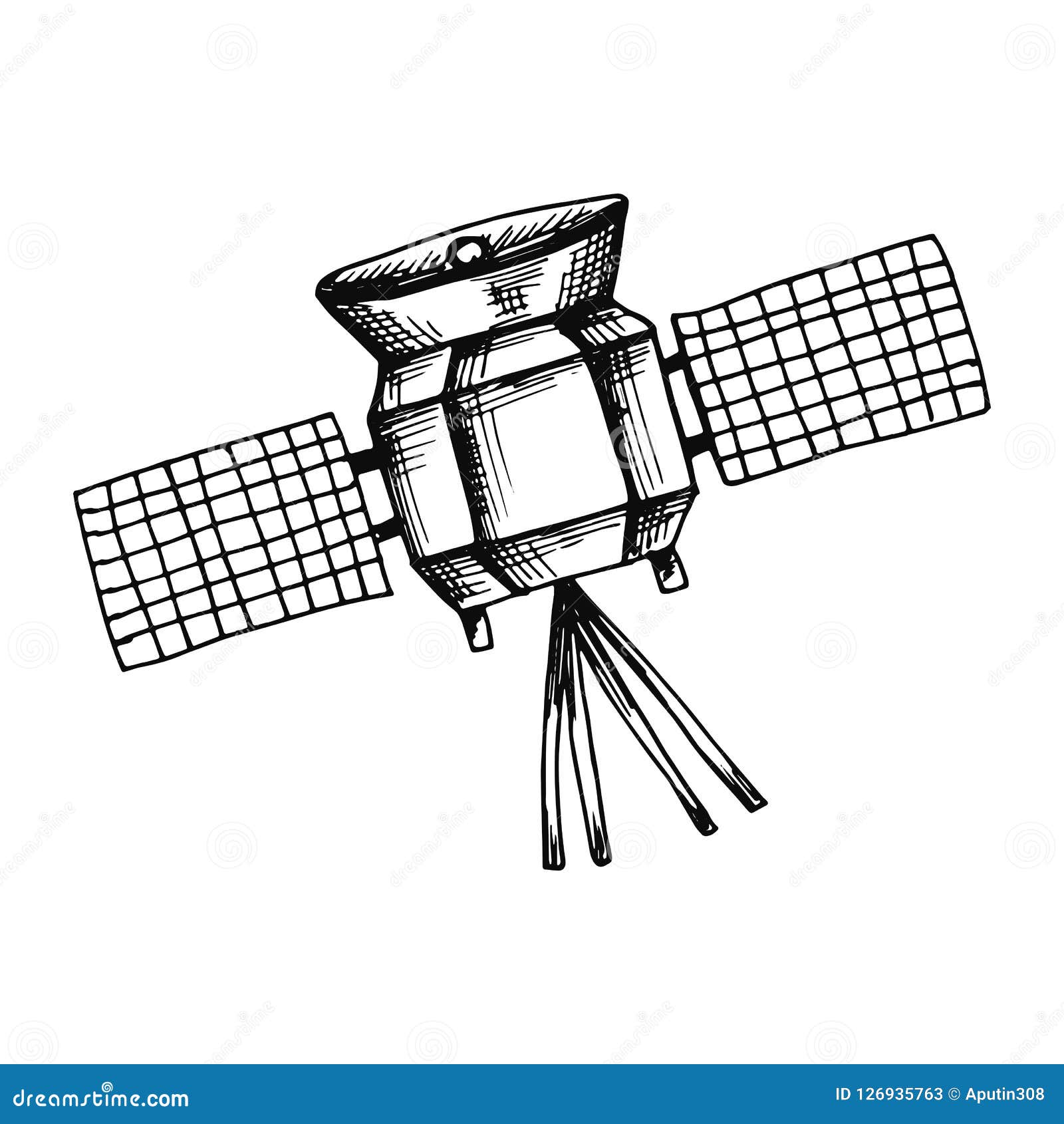 9,400+ Drawing Of Satellite Stock Photos, Pictures & Royalty-Free Images -  iStock