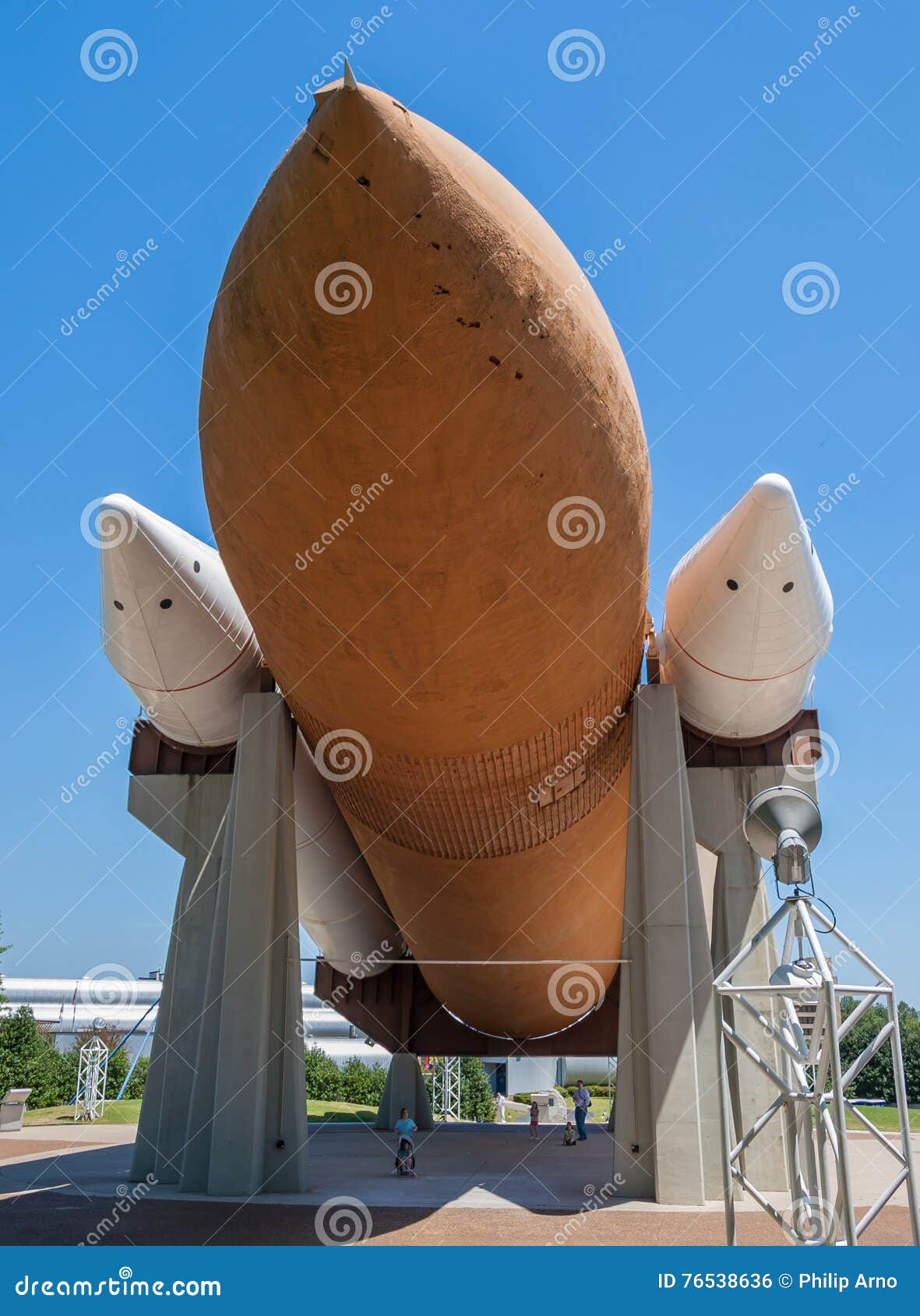 Space Shuttle Booster Rockets and Fuel Tank Editorial Photo Image of
