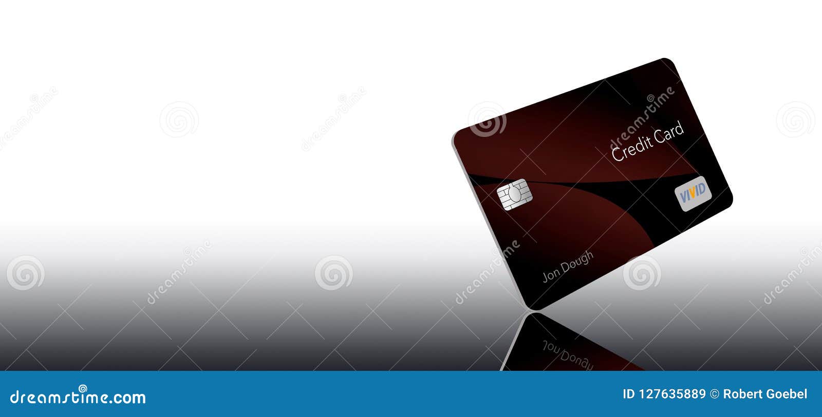 space for text credit card- here is a generic credit card with generic non-infringing logos and type that is displayed with a larg
