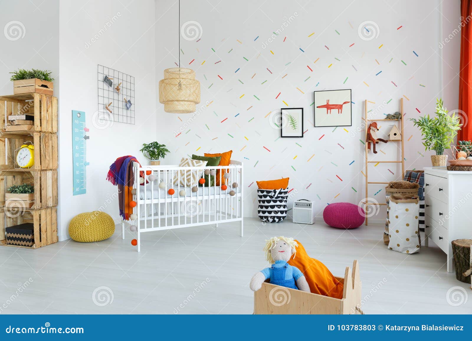 scandi baby nursery