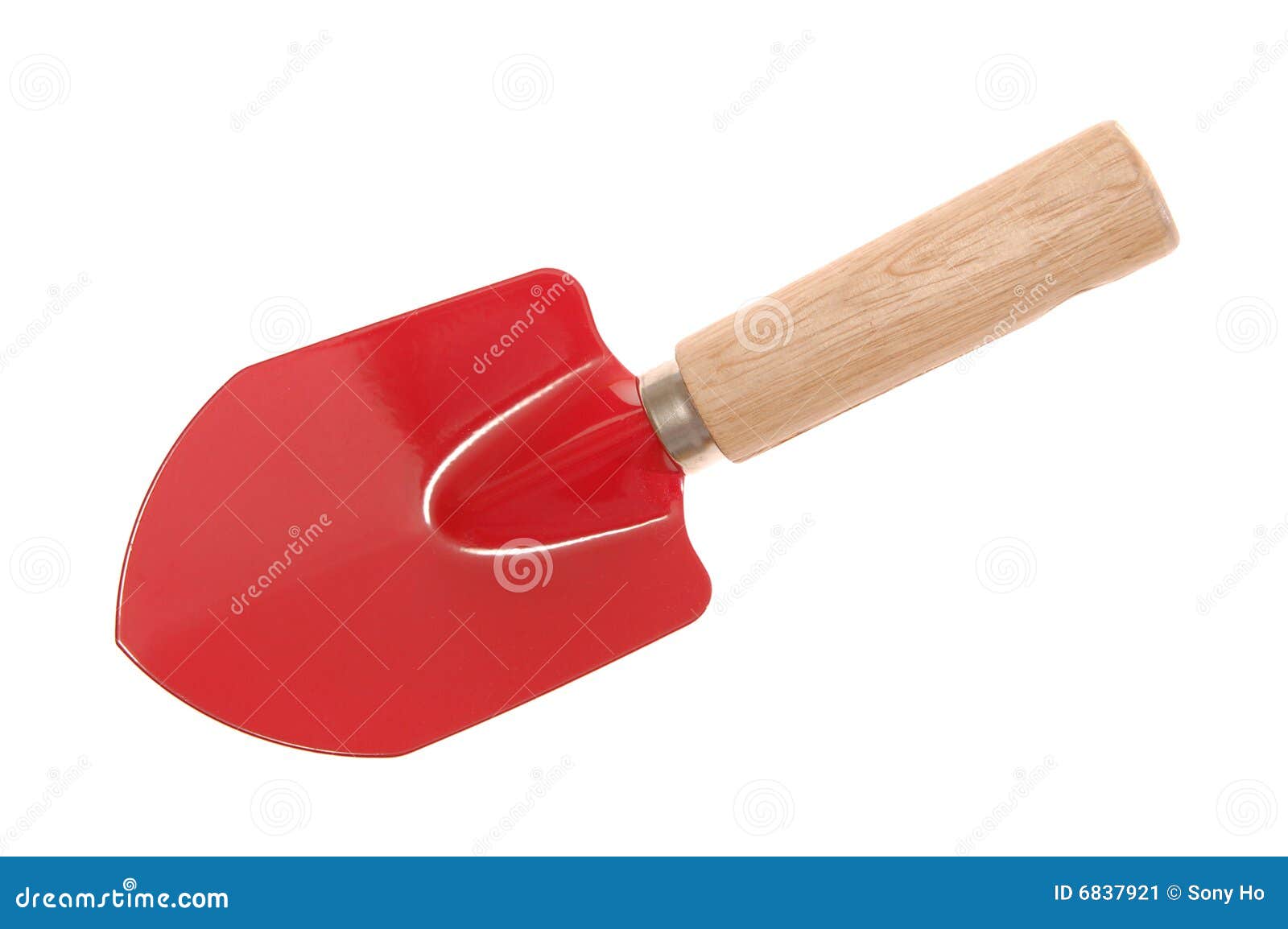 Spade (garden tool) stock image. Image of tool, object 6837921