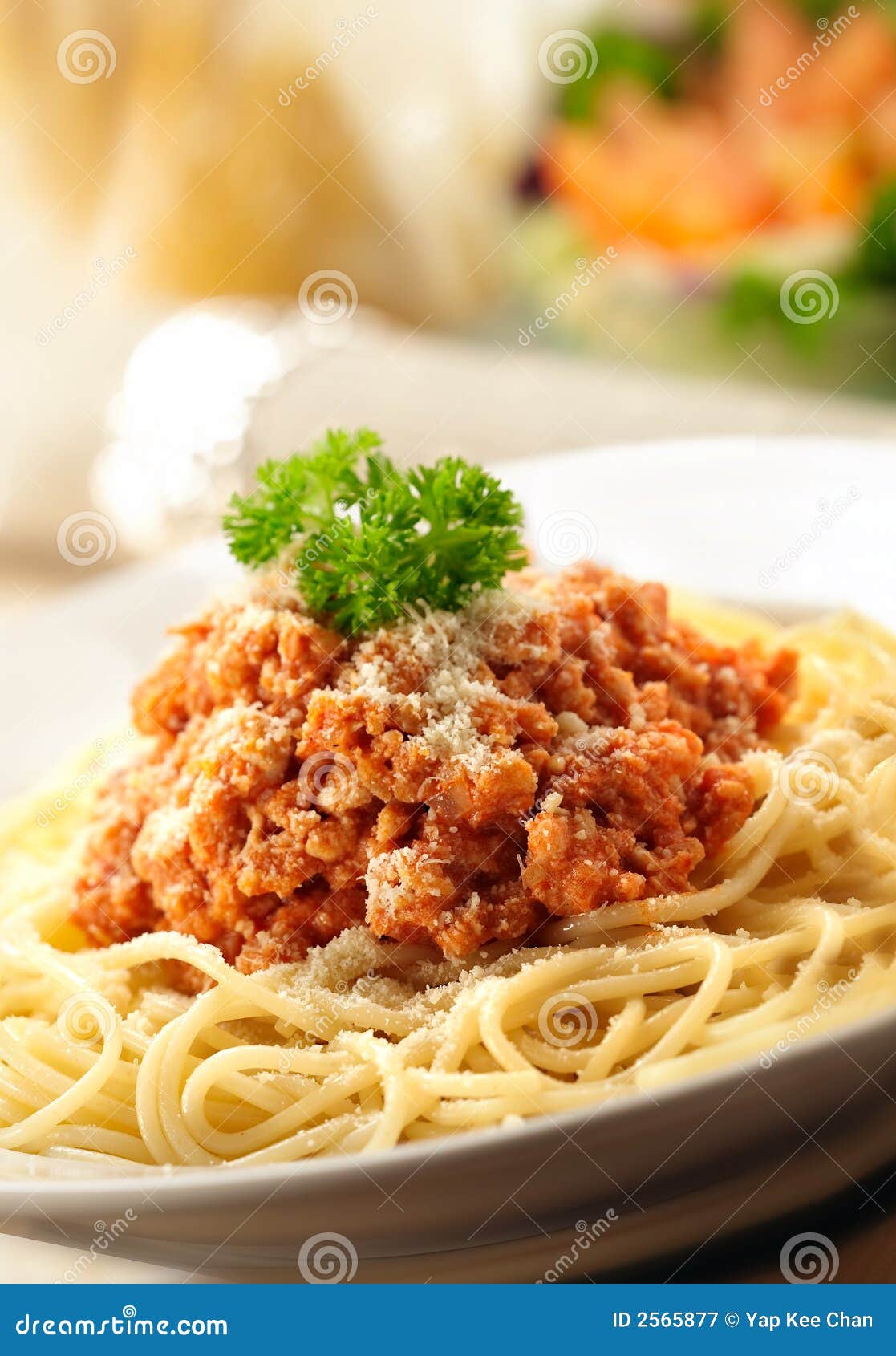 Spaghetti stock image. Image of bologna, eatable, sauce 2565877