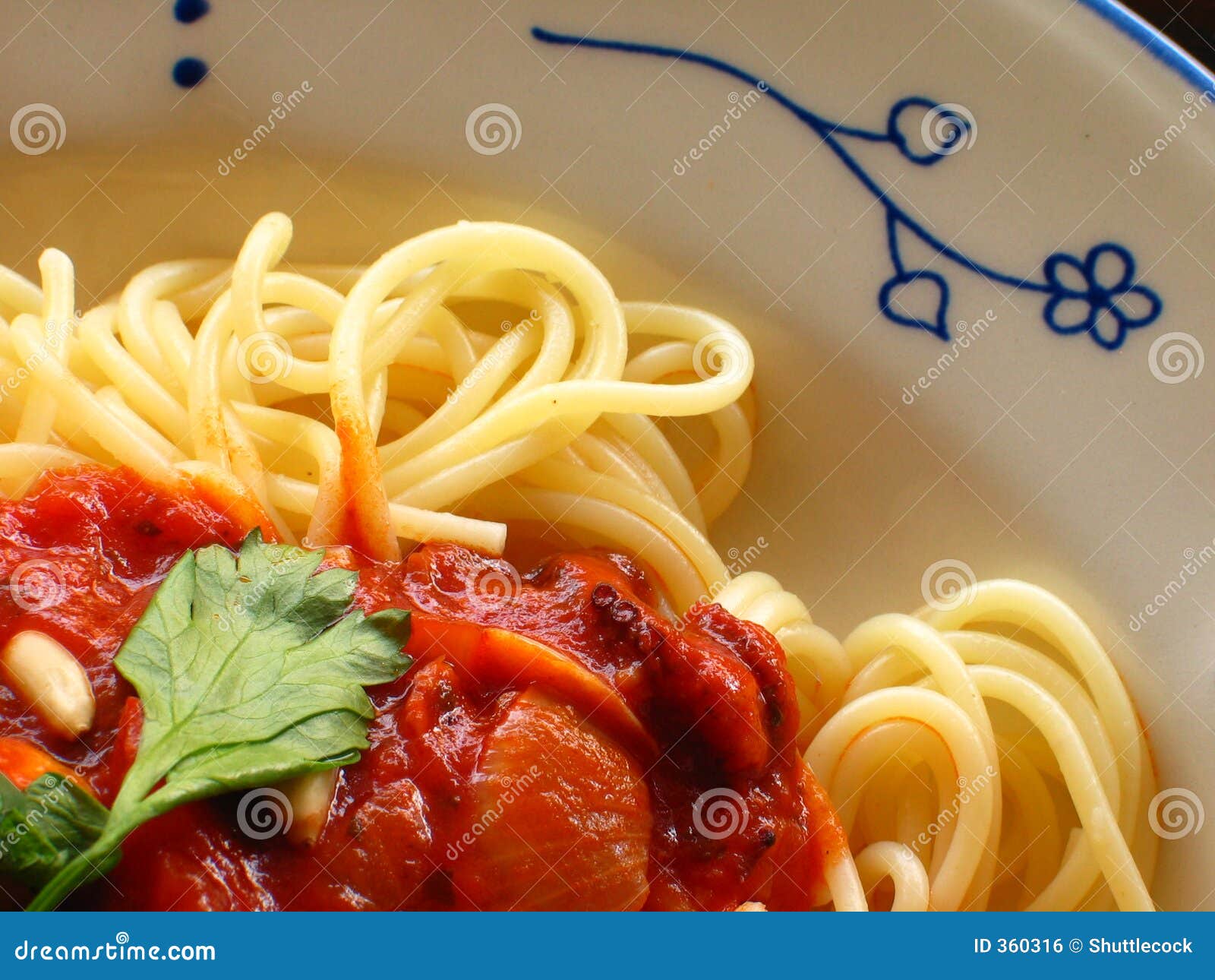 Spaghetti stock photo. Image of dining, indians, mushroom 360316